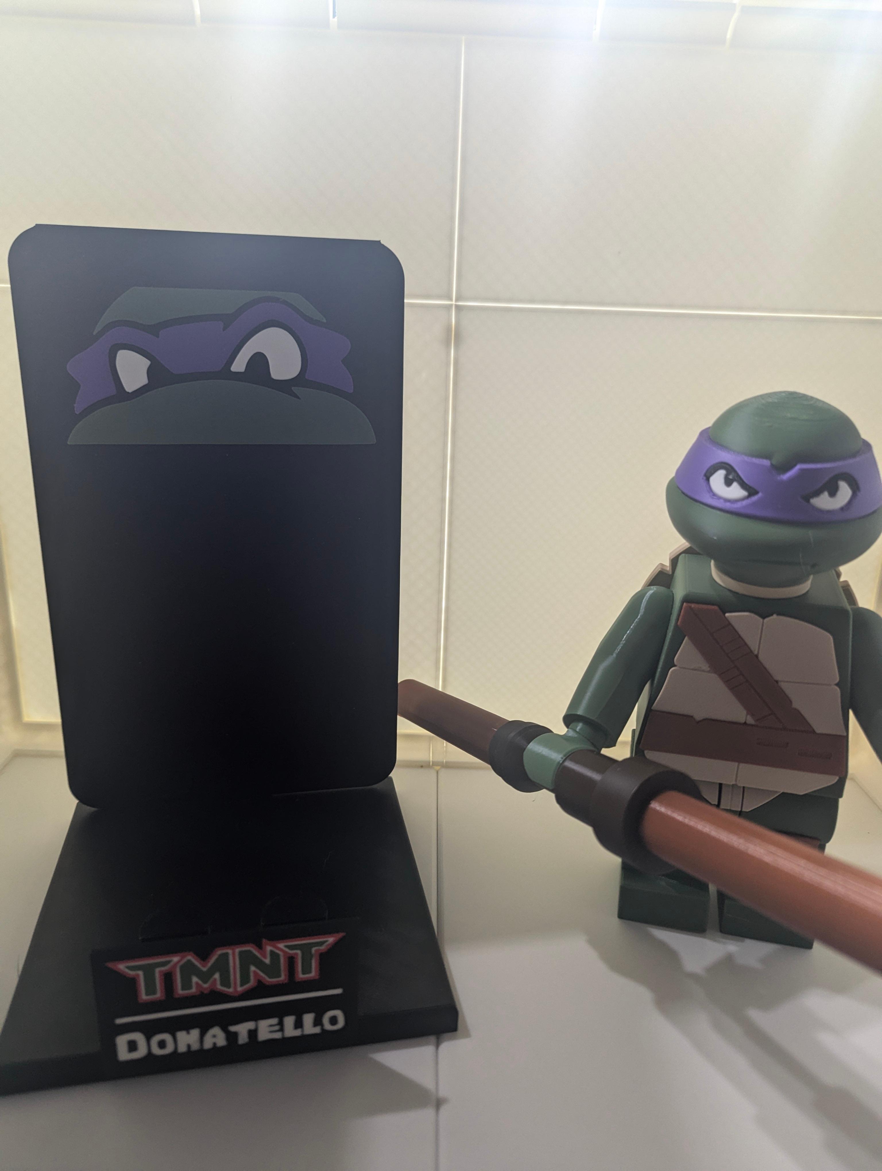 TMNT Multicolor Nameplates Total Set 3d model