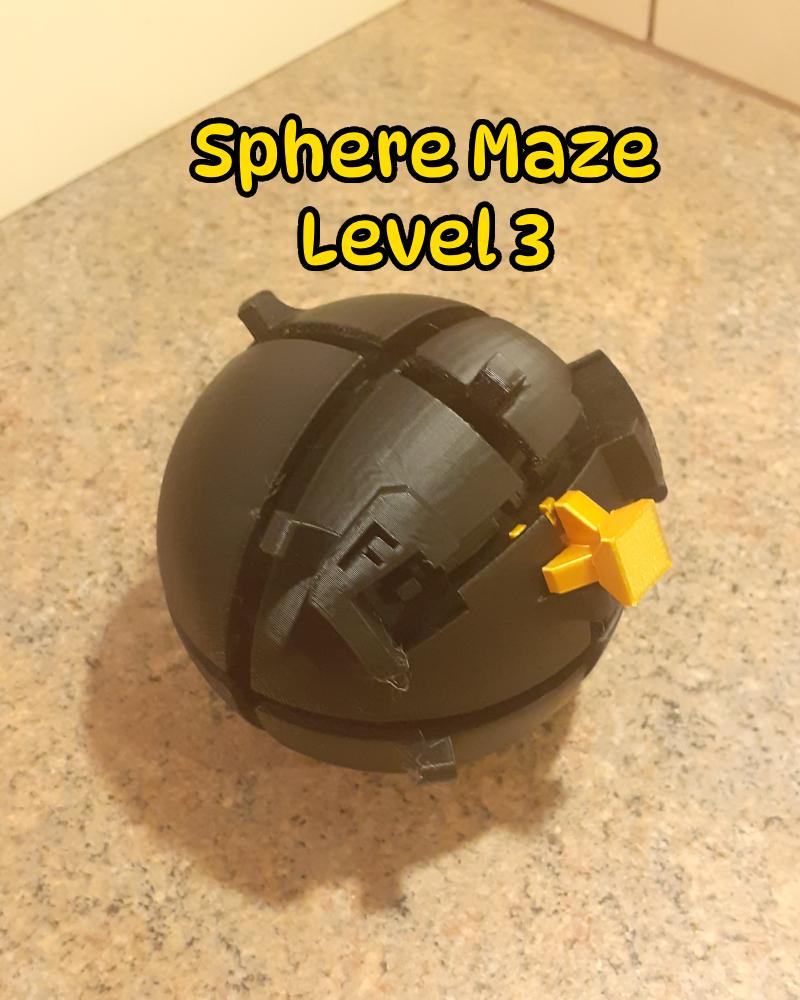 Sphere Maze Level 3 3d model