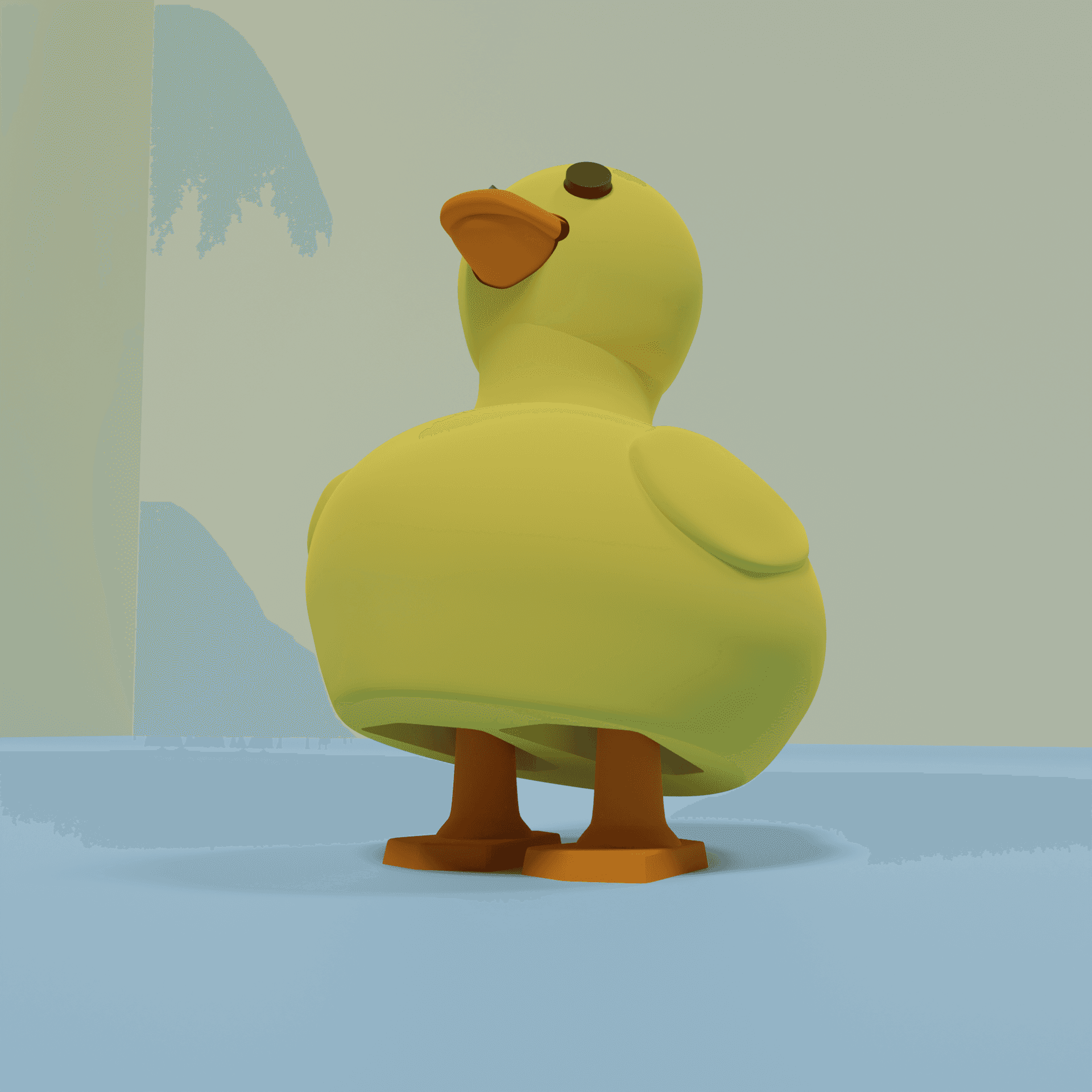 Ducky Legs - Print in place #SpringThangs 3d model