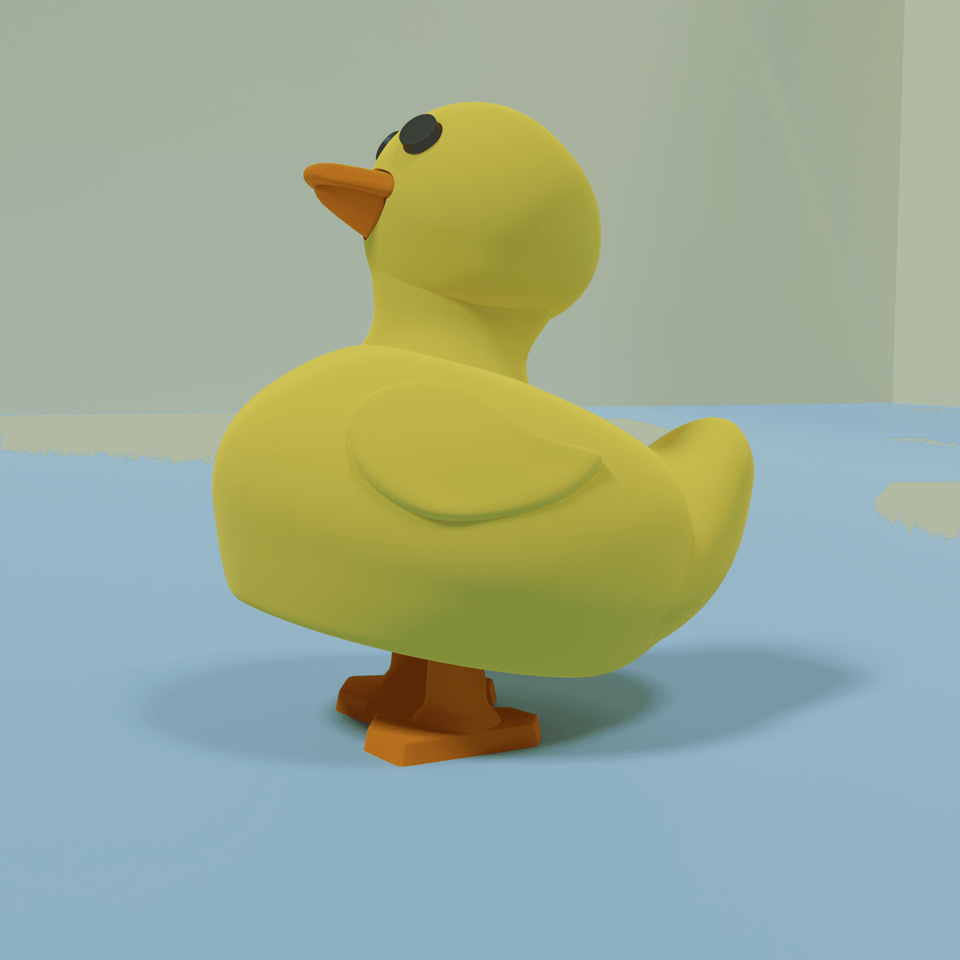 Ducky Legs  3d model