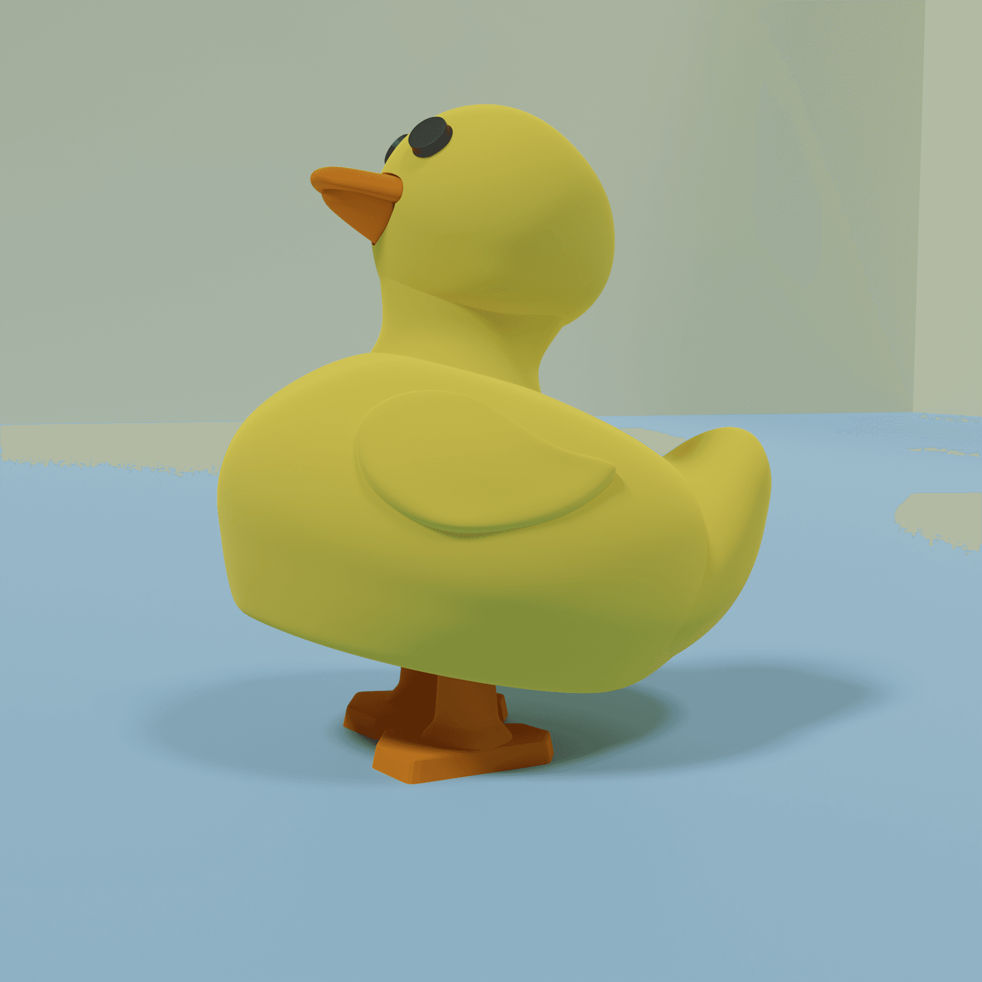 Ducky Legs - Print in place #SpringThangs 3d model