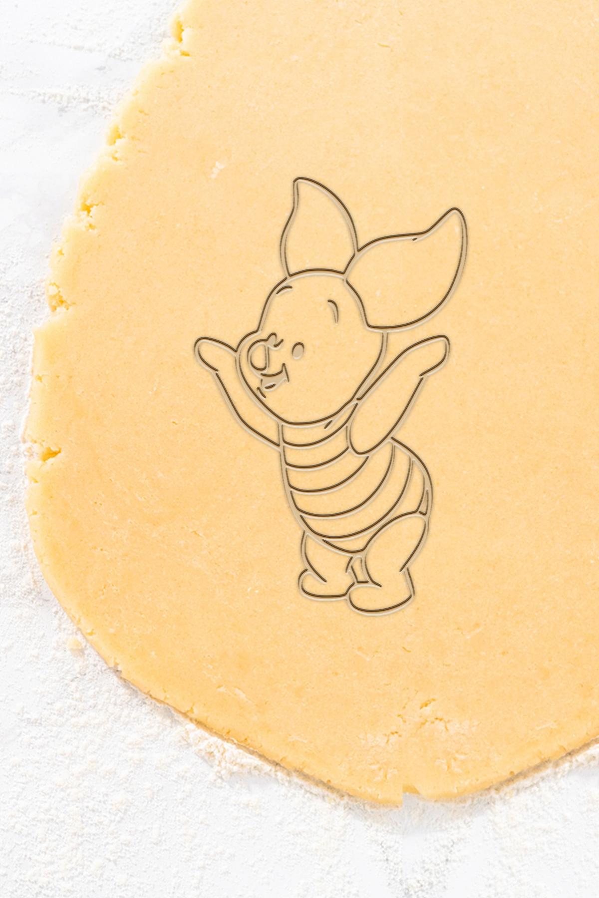 Winnie The Pooh Cookie Cutter, Biscuit Cutter 3d model