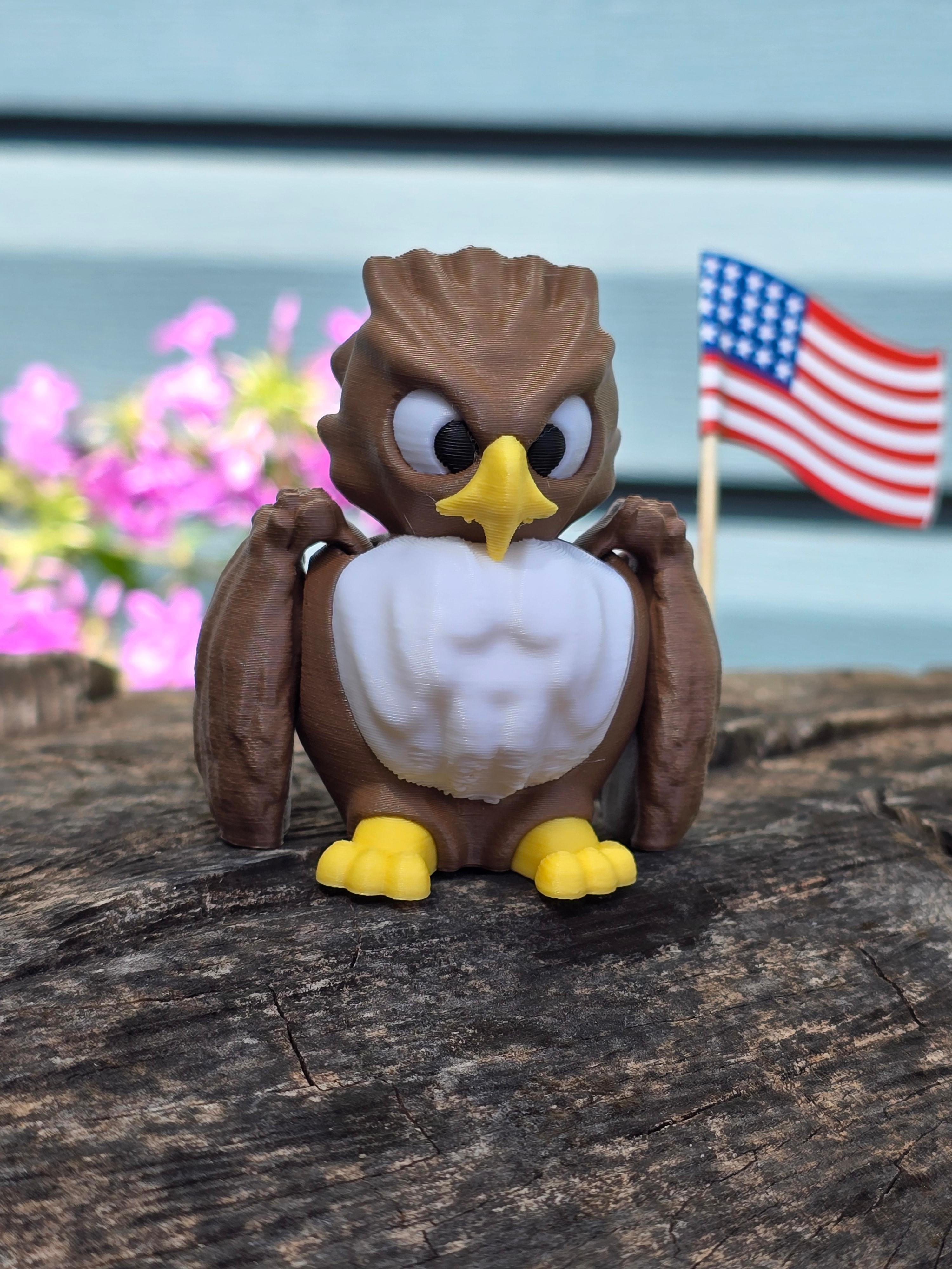 Flexi Eagle 3d model