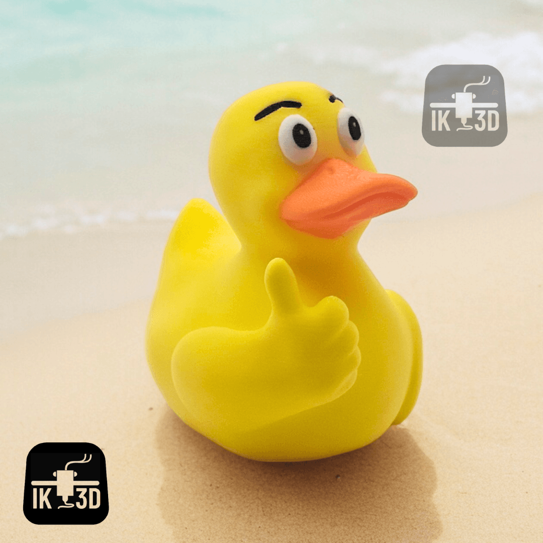 Rubber Duck Thumbs Up / 3MF Included / No Supports 3d model