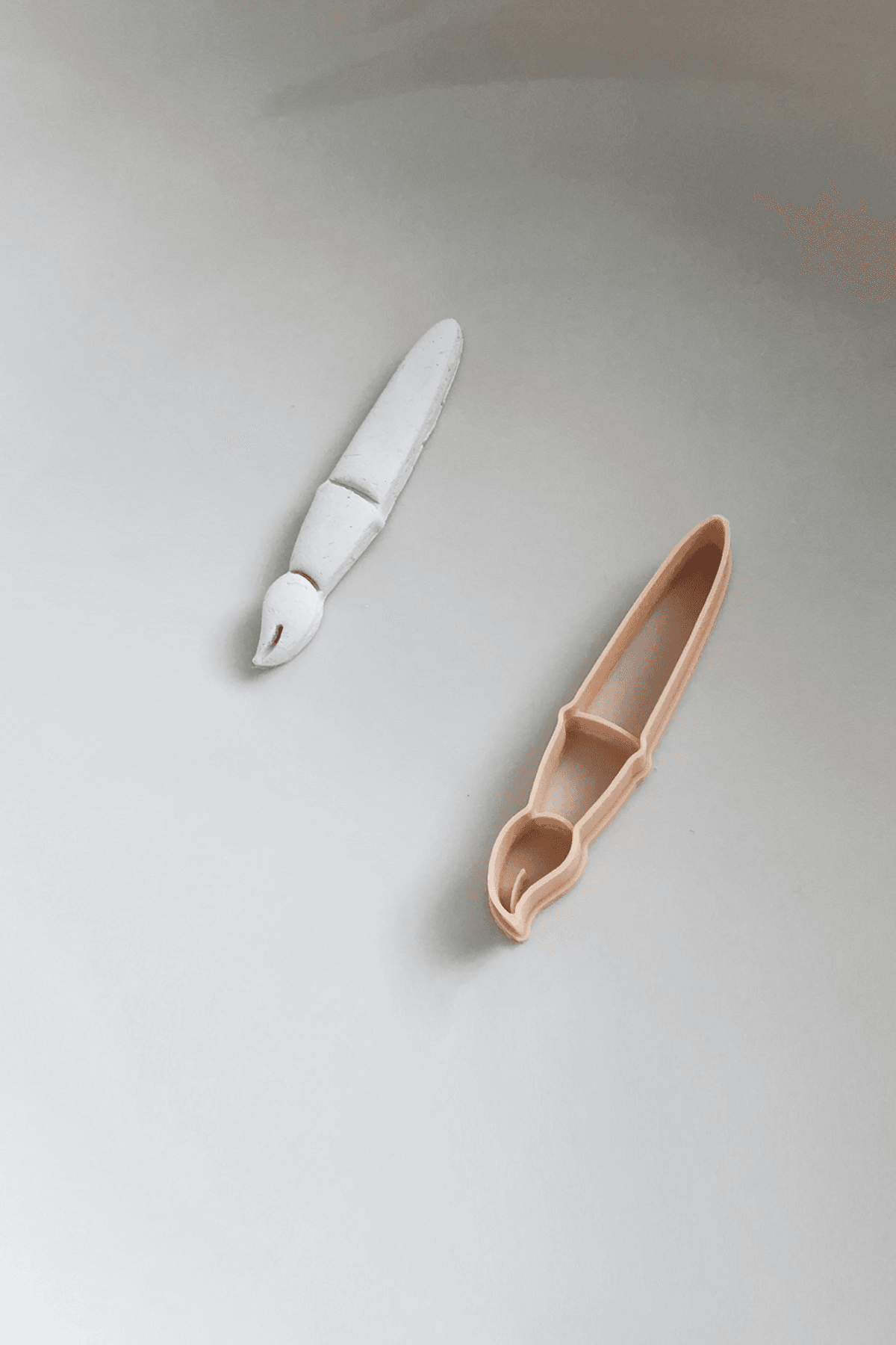 Brush Model Cookie Cutter, Biscuit Cutter 3d model