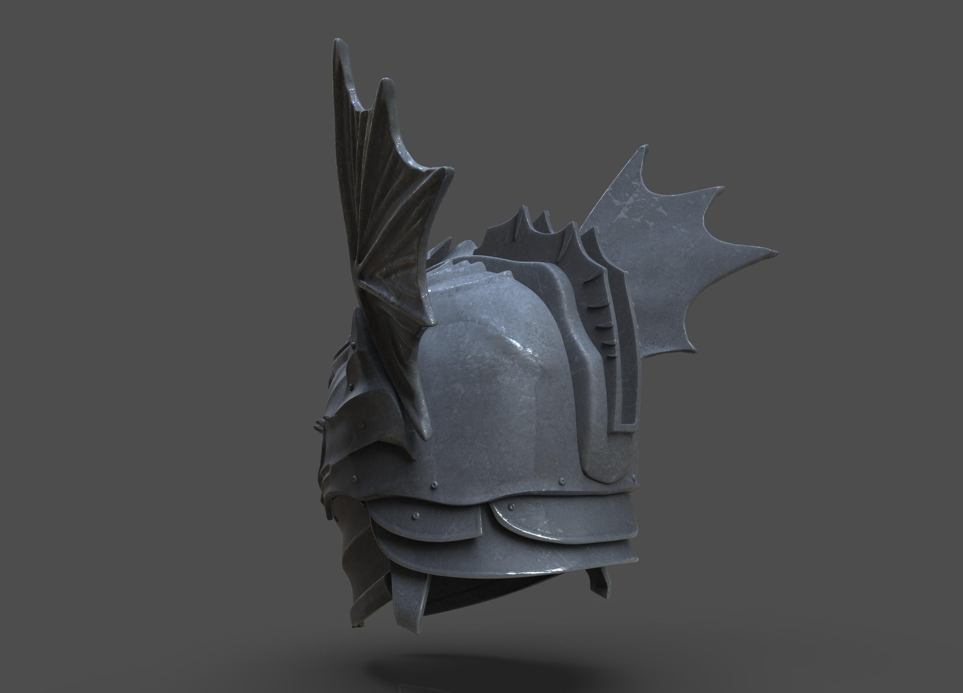 Daemon Targaryen Helmet 3d model