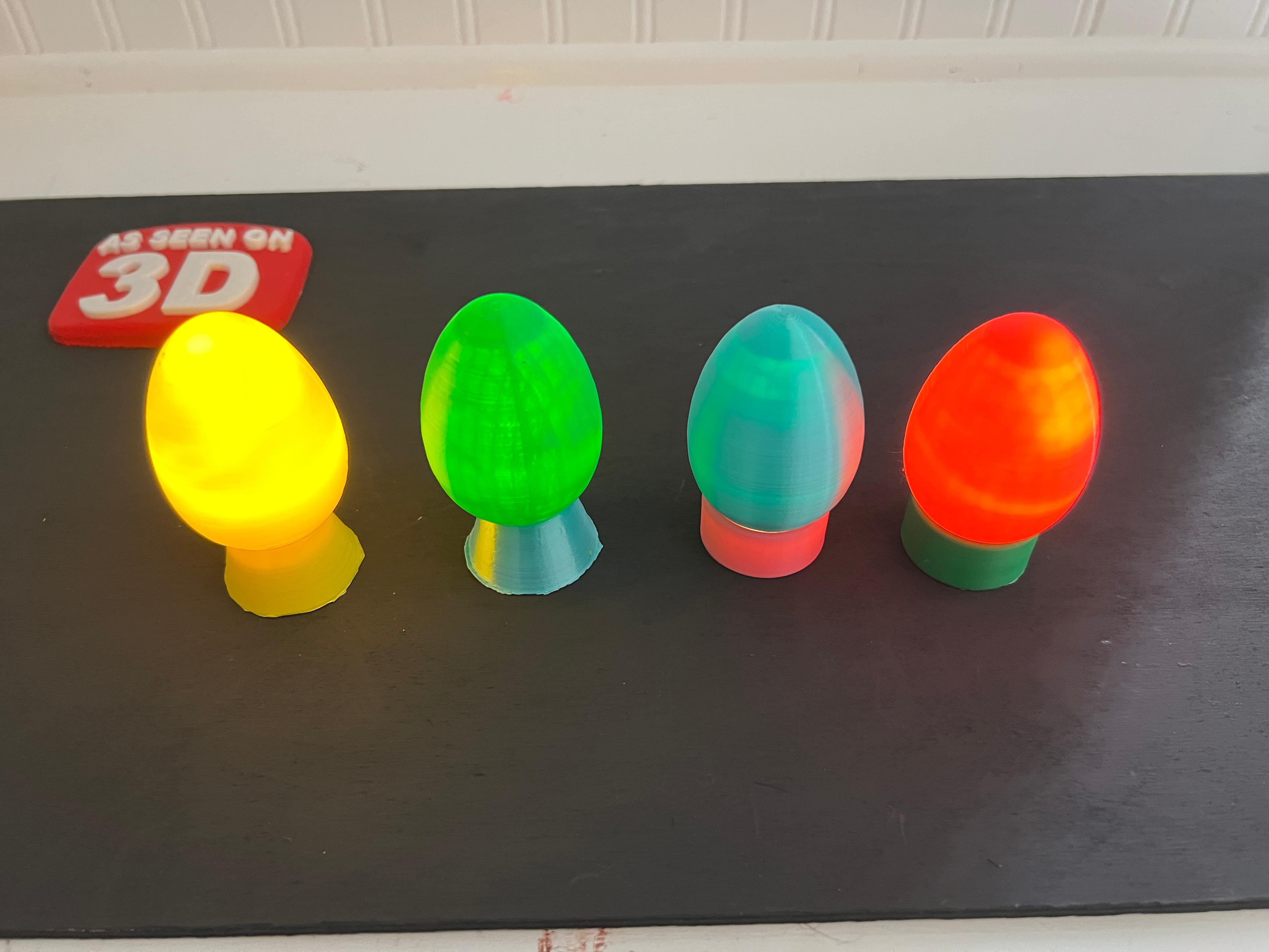 Easter Egg Light 3d model