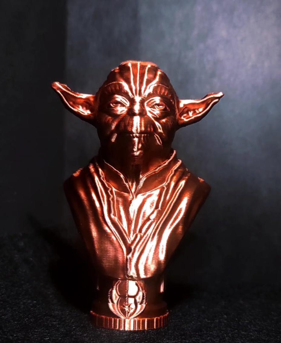 Yoda Bust (Pre-Supported) 3d model