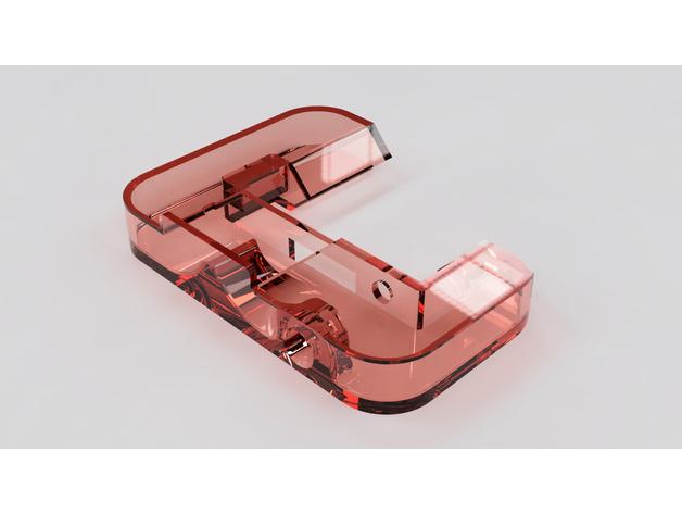 30w Macbook USB-C Charger case (AU) - render  - 3d model
