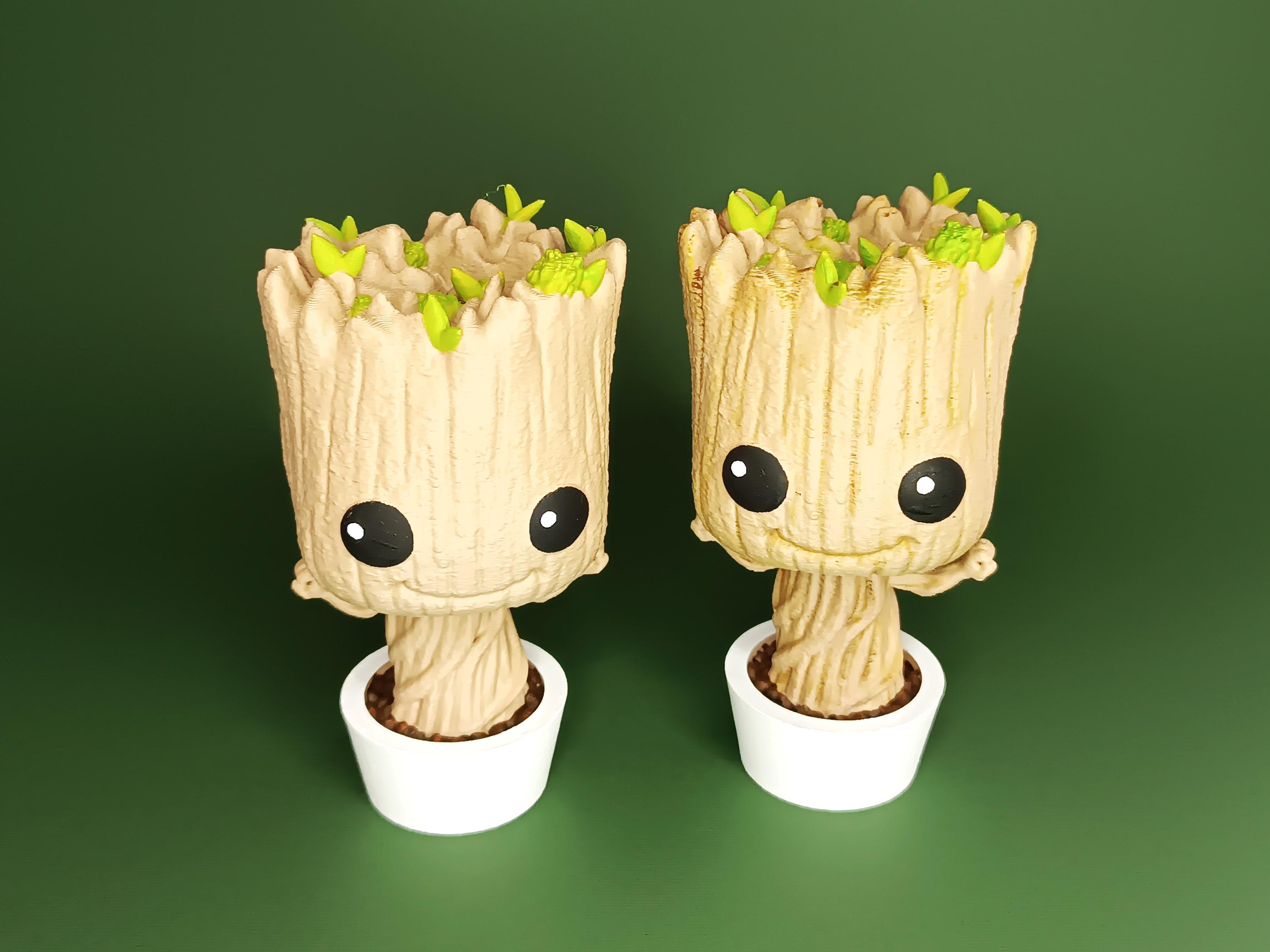 Baby Groot Funko Pop Bobblehead from Guardians of the Galaxy 3d model