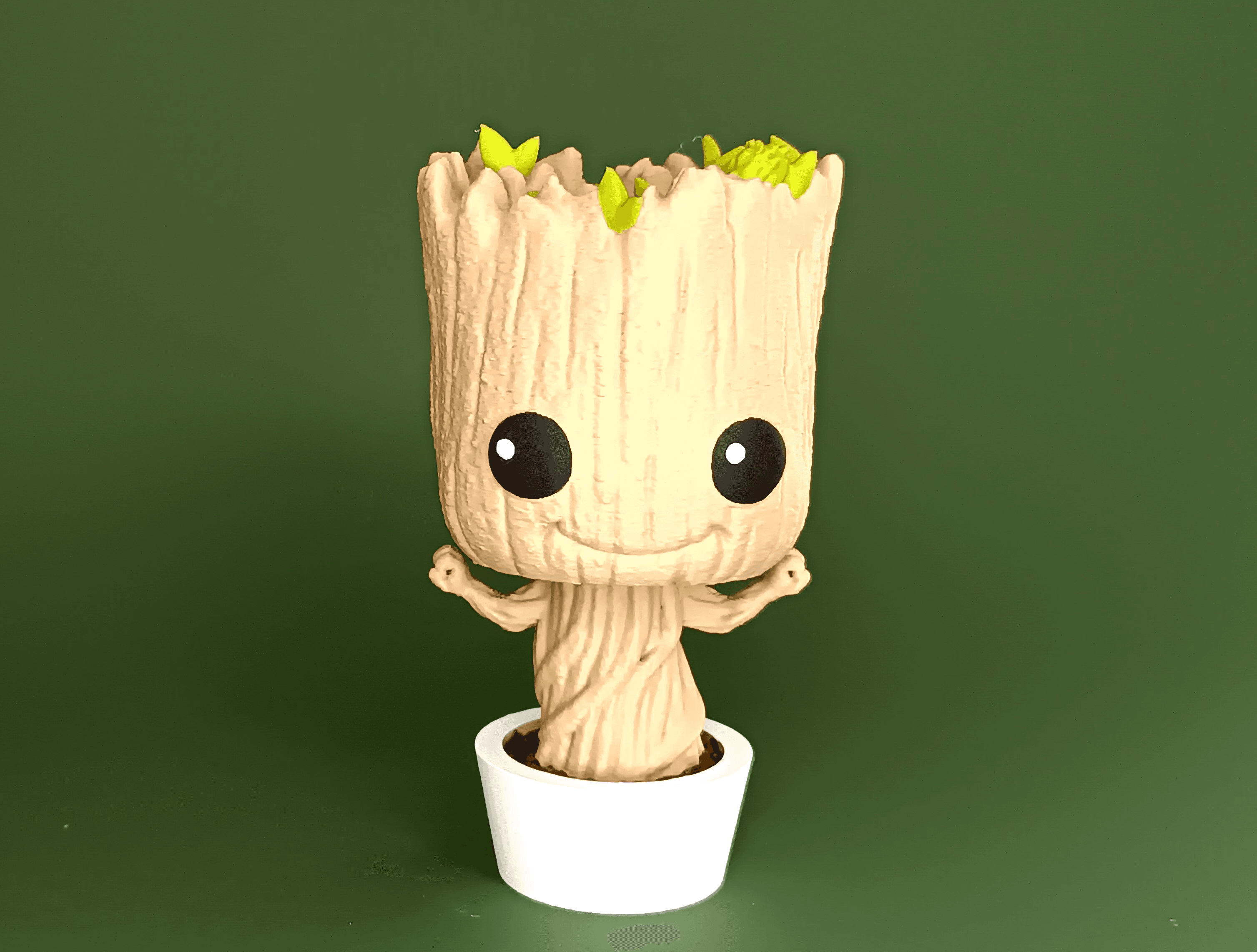 Baby Groot Funko Pop Bobblehead from Guardians of the Galaxy 3d model