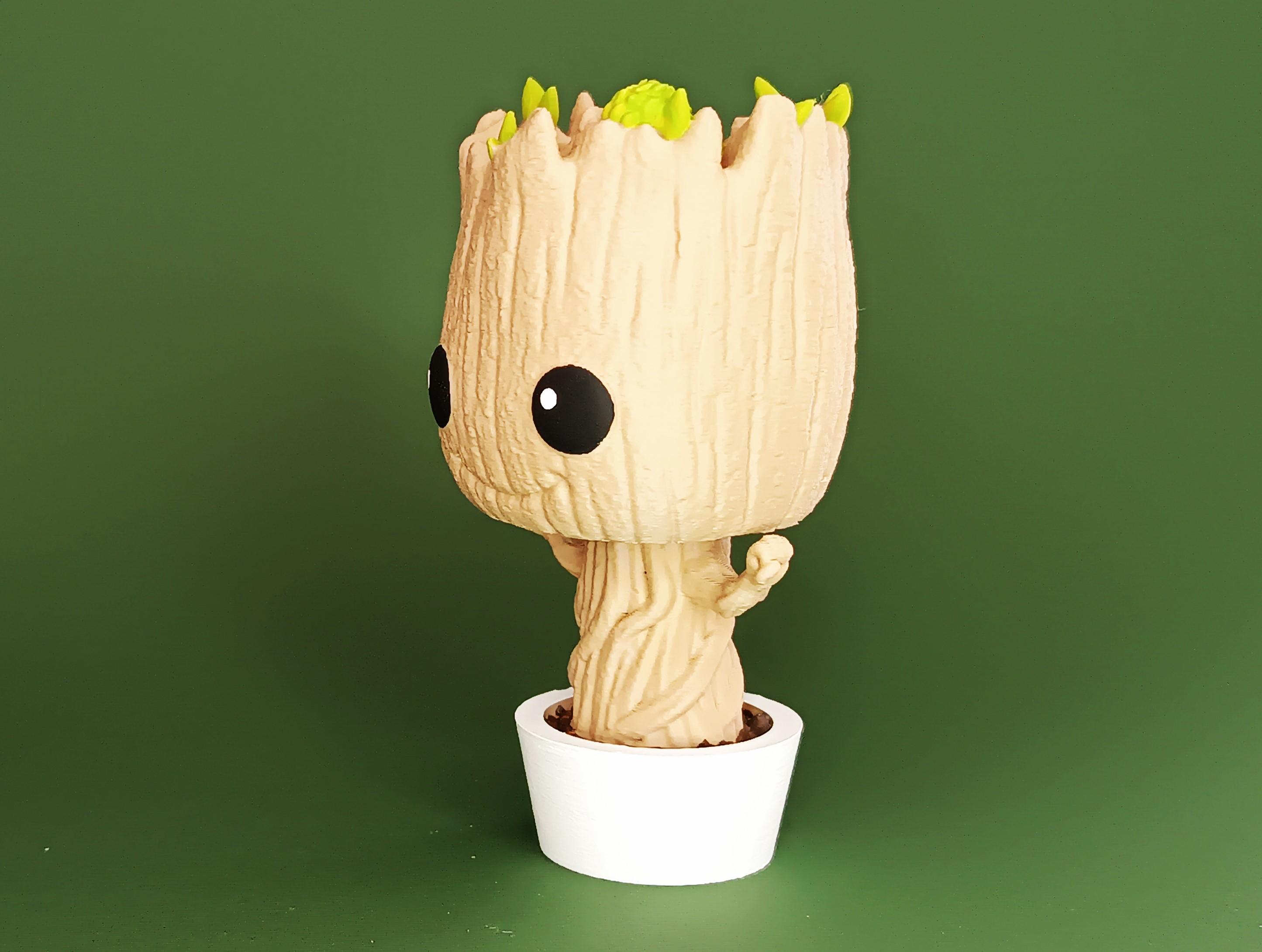 Baby Groot Funko Pop Bobblehead from Guardians of the Galaxy 3d model