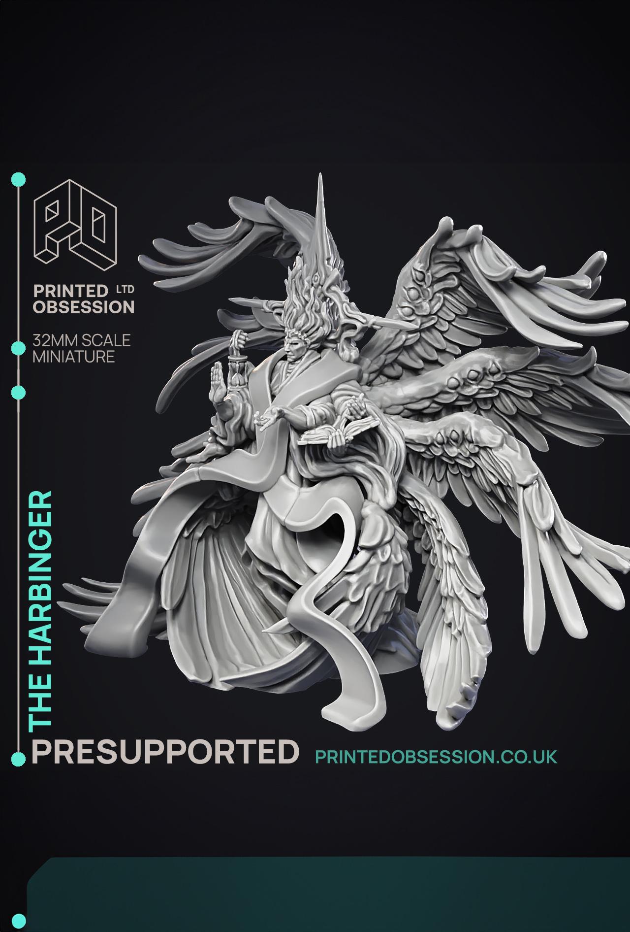 The Harbinger - High archon - Large Model - Heaven Hath No Fury - PRESUPPORTED - 32 mm scale  3d model