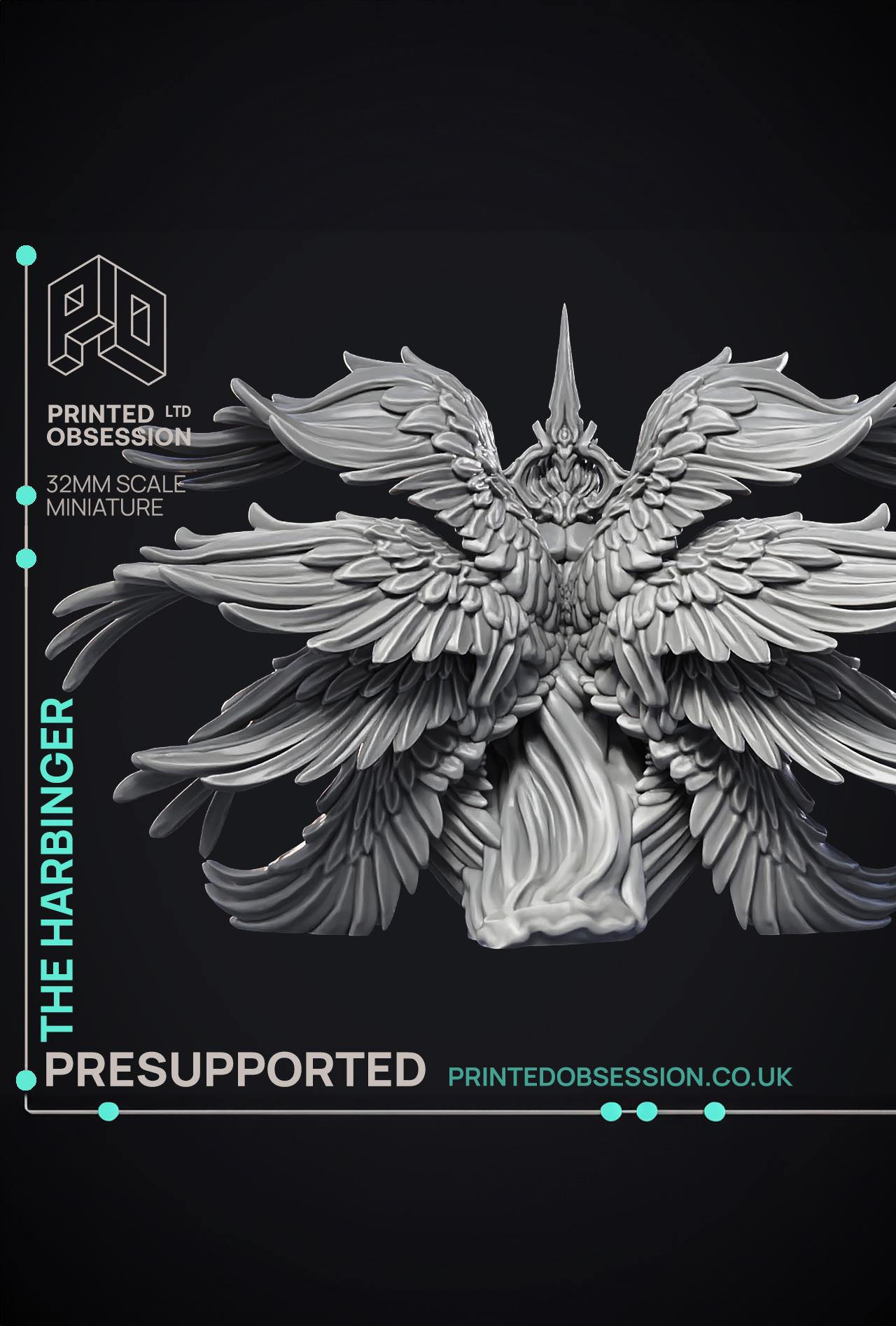 The Harbinger - High archon - Large Model - Heaven Hath No Fury - PRESUPPORTED - 32 mm scale  3d model
