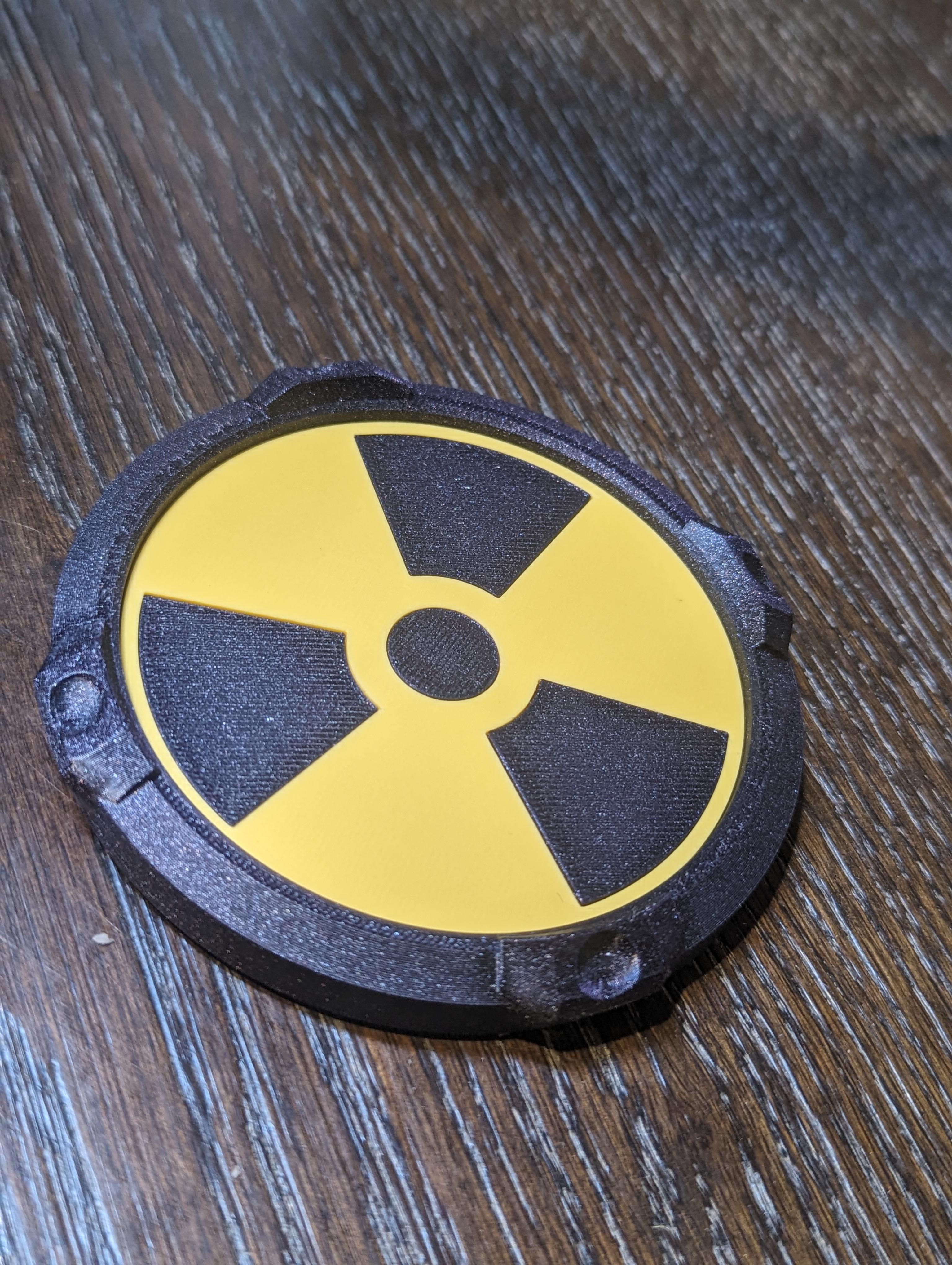 Radioactive Coaster 3d model