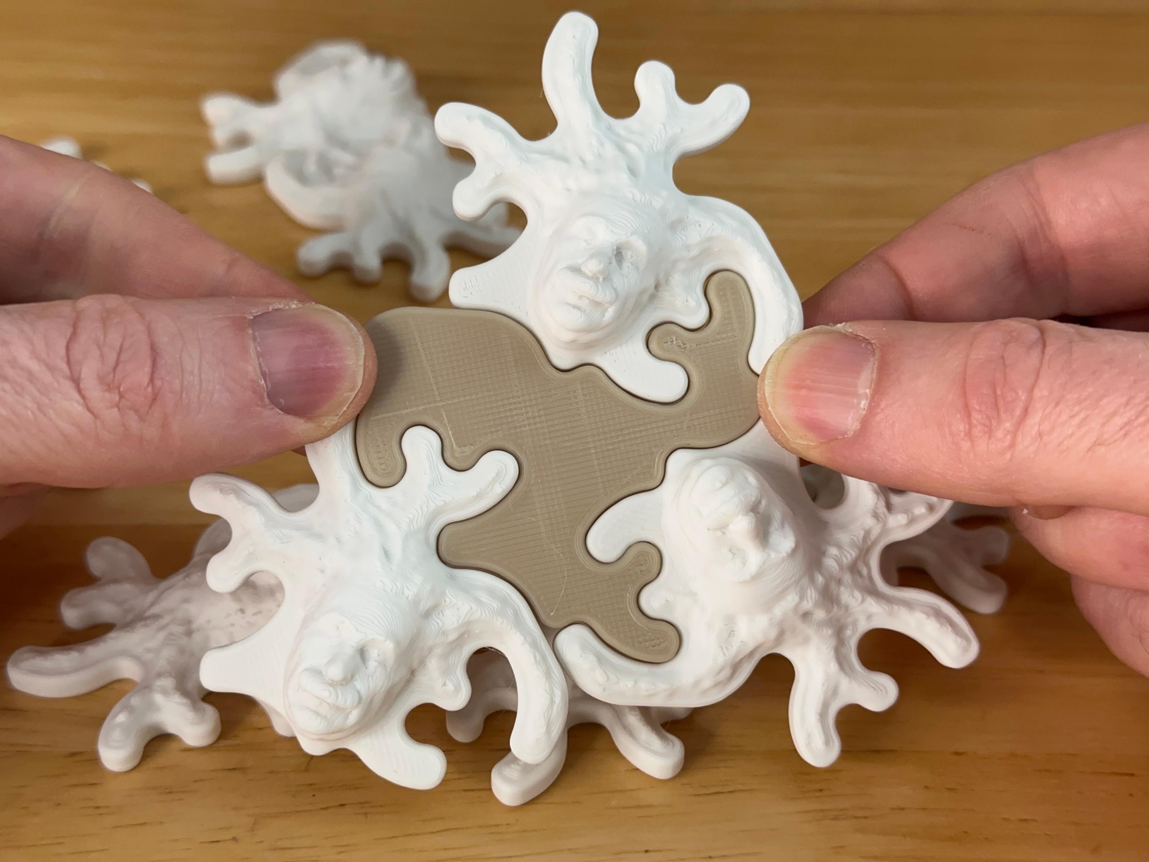 Print in Place Compound Gears by JBVCreative, Download free STL model