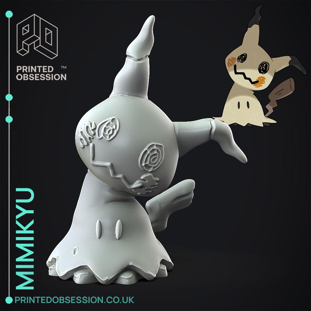 Mimikyu Pokemon Fan Art 3d Model By Printedobsession On Thangs