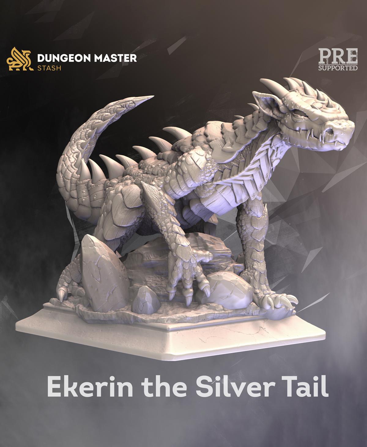 Ekerin the Silver Tail 3d model