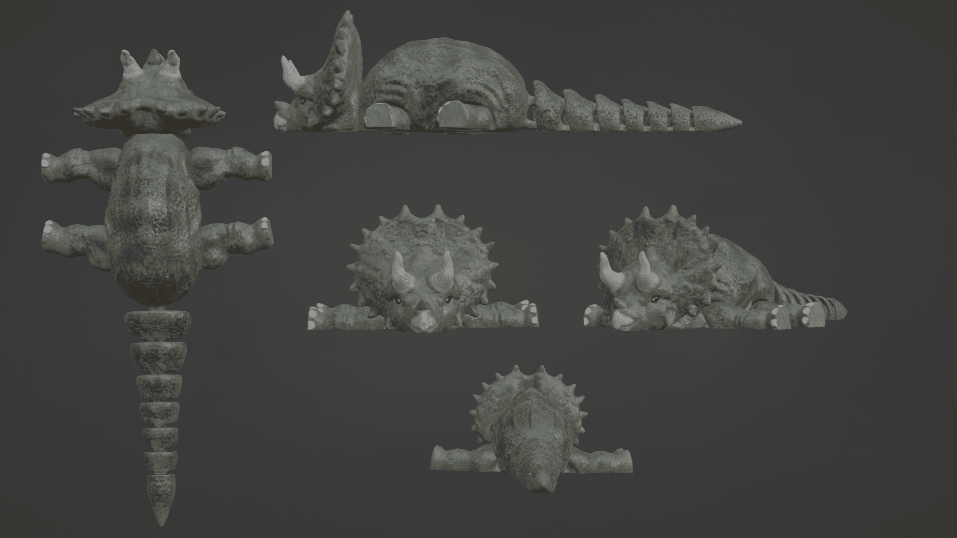Triceratops 3d model