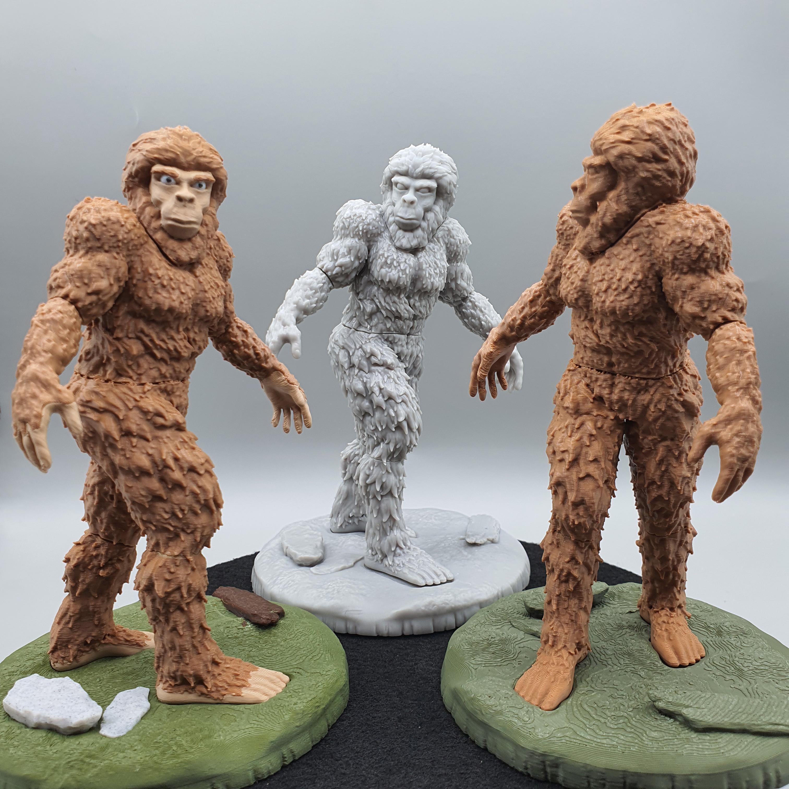 Bigfoot With Base - Parted Out  3d model