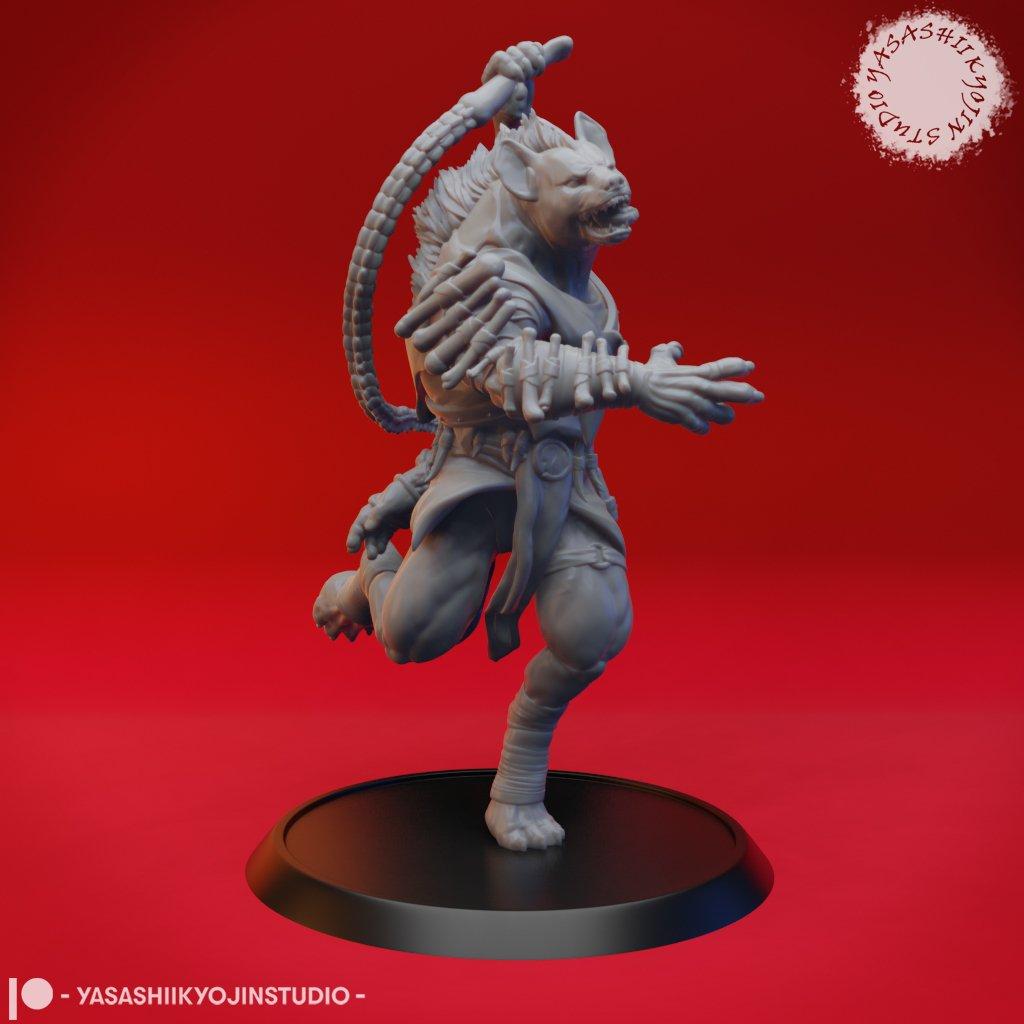 Gnoll - Tabletop Miniature 3d model