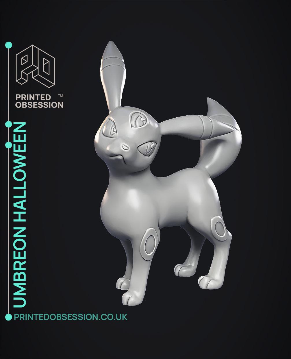 Umbreon Halloween - Pokemon - Fan Art 3d model