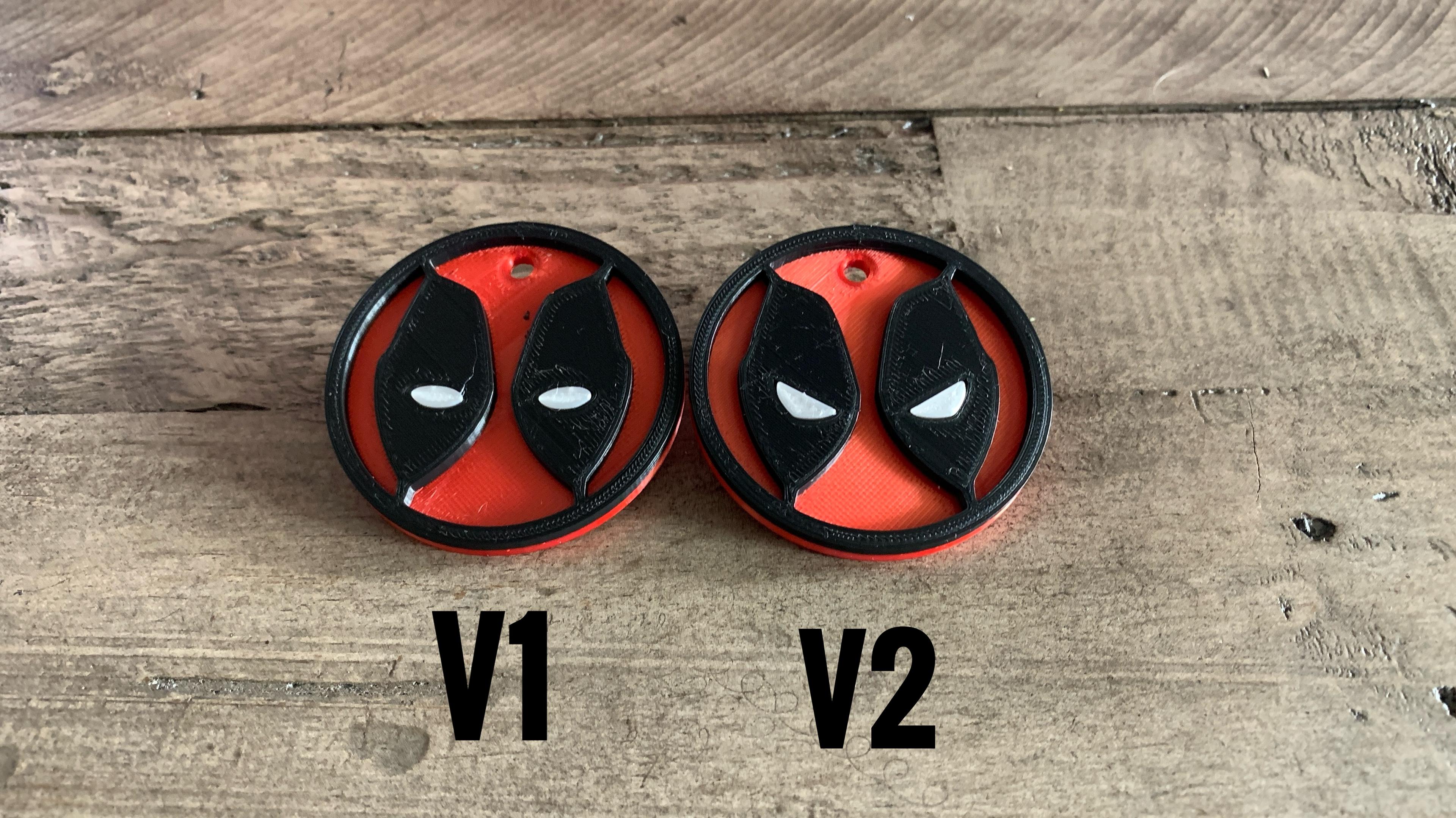 Deadpool Key Chain 3d model