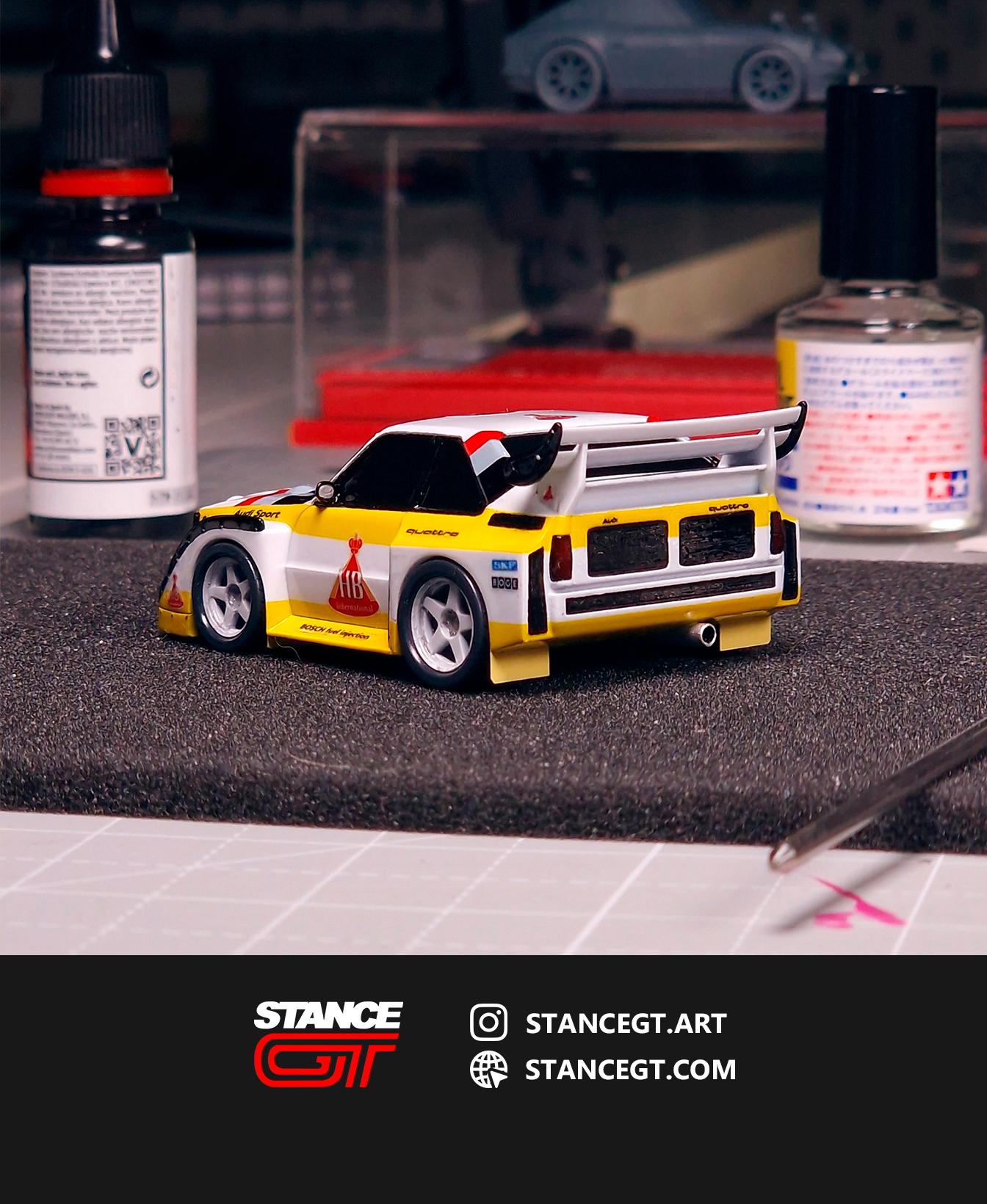 Audi Quattro S1 Rally Car | Scale model kit car 3d model