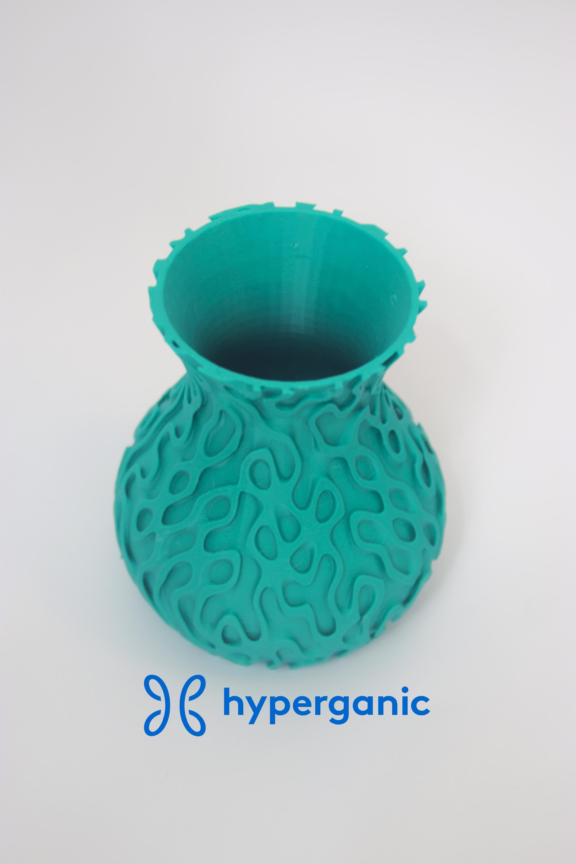 Stretched Gyroid TPMS Lattice Vase 3d model