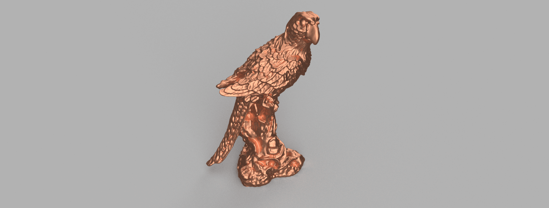 parrot 3d model