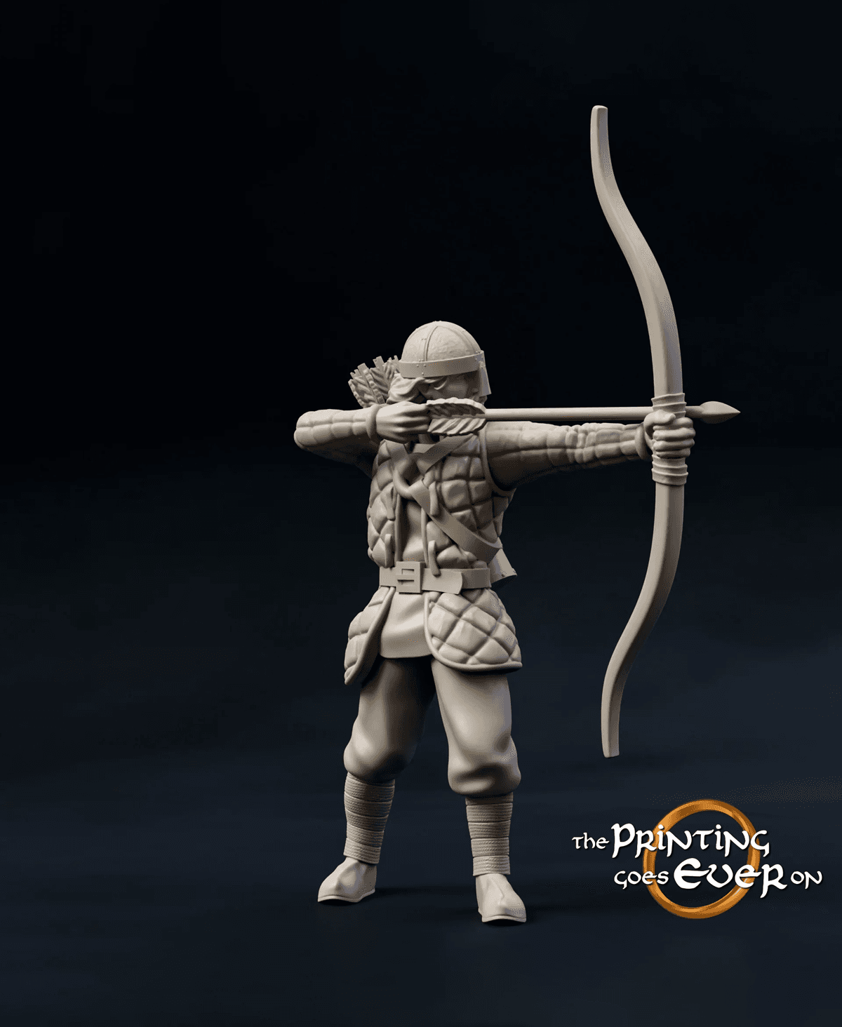 Ridermercia Archer - On Foot and Mounted 3d model