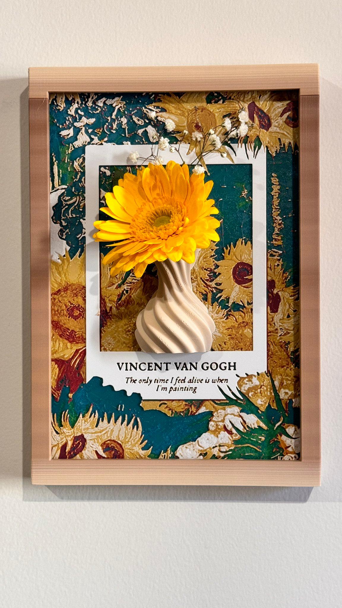 Van Gogh Inspired HueForge Hybrid 3d model