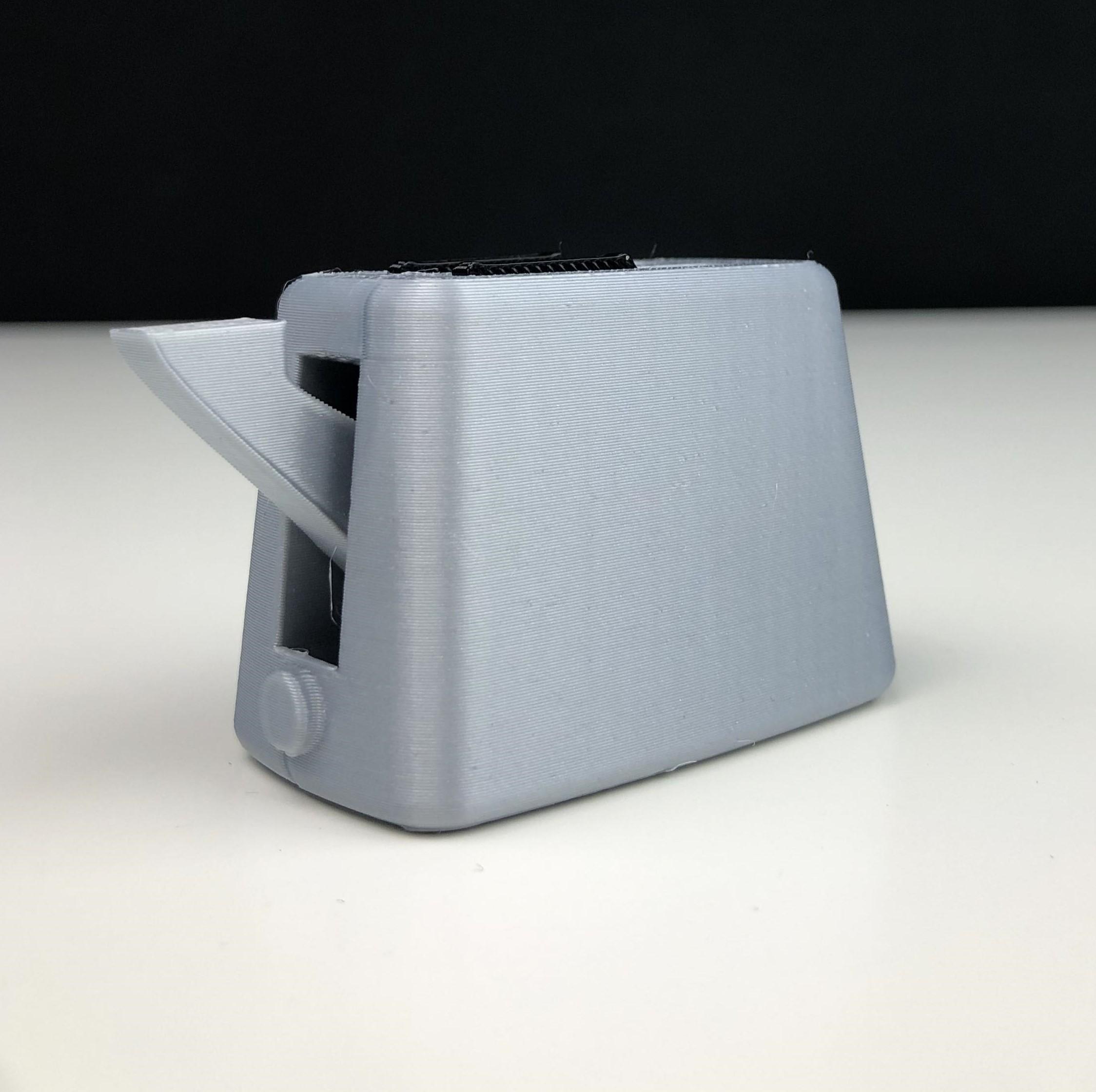 Toaster SD Card Holder (2 Slots) 3d model