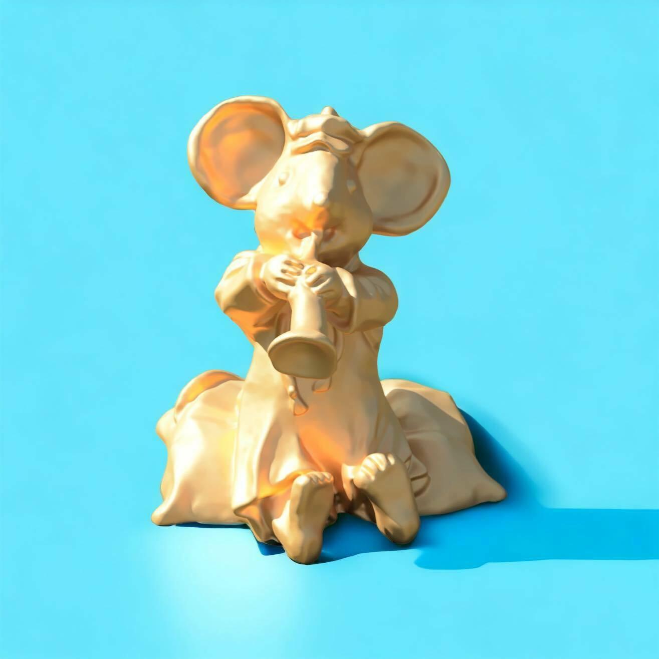 Mouse trumpet 3d model