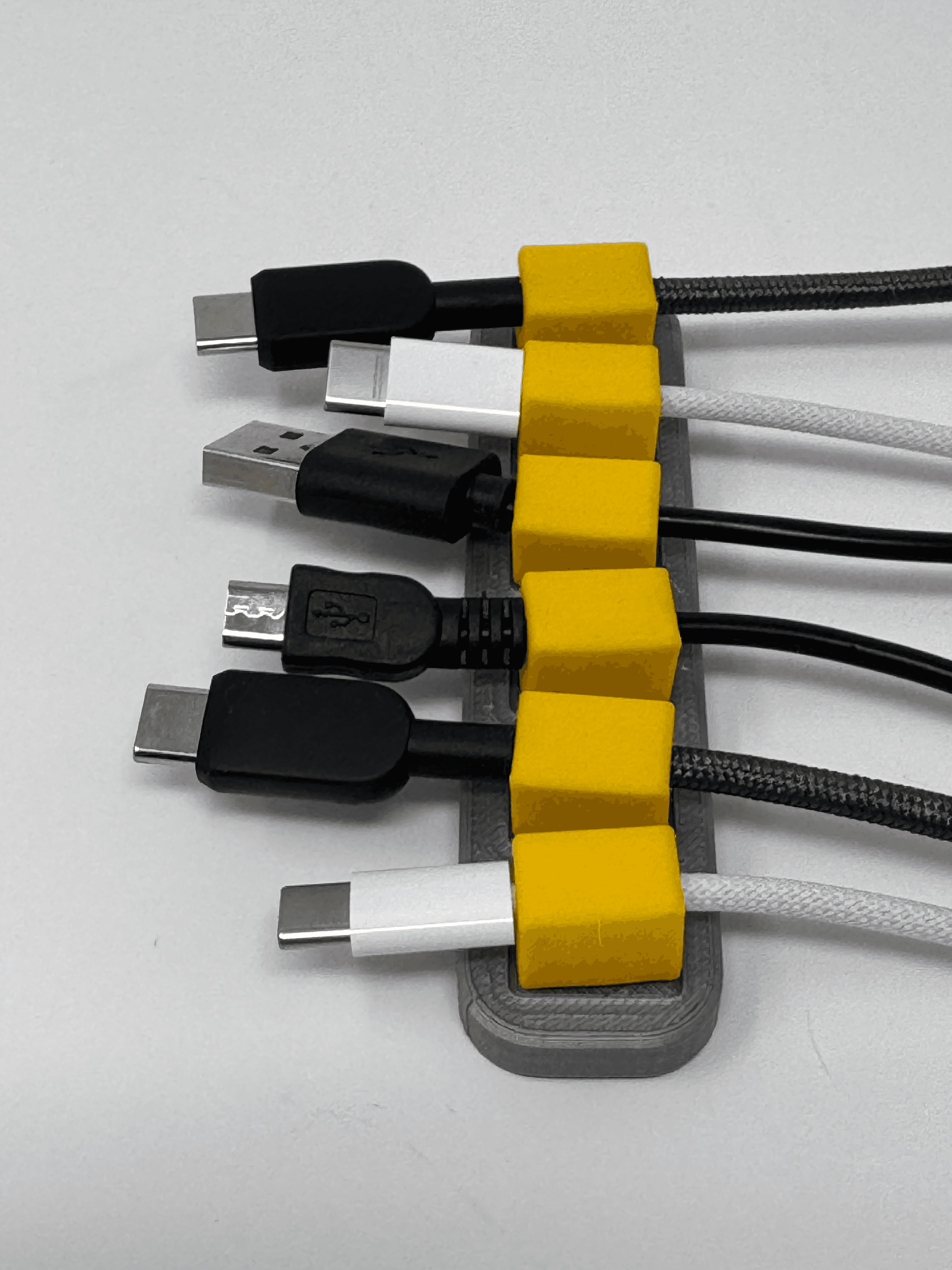 Magnetic Cable Organizer 3d model