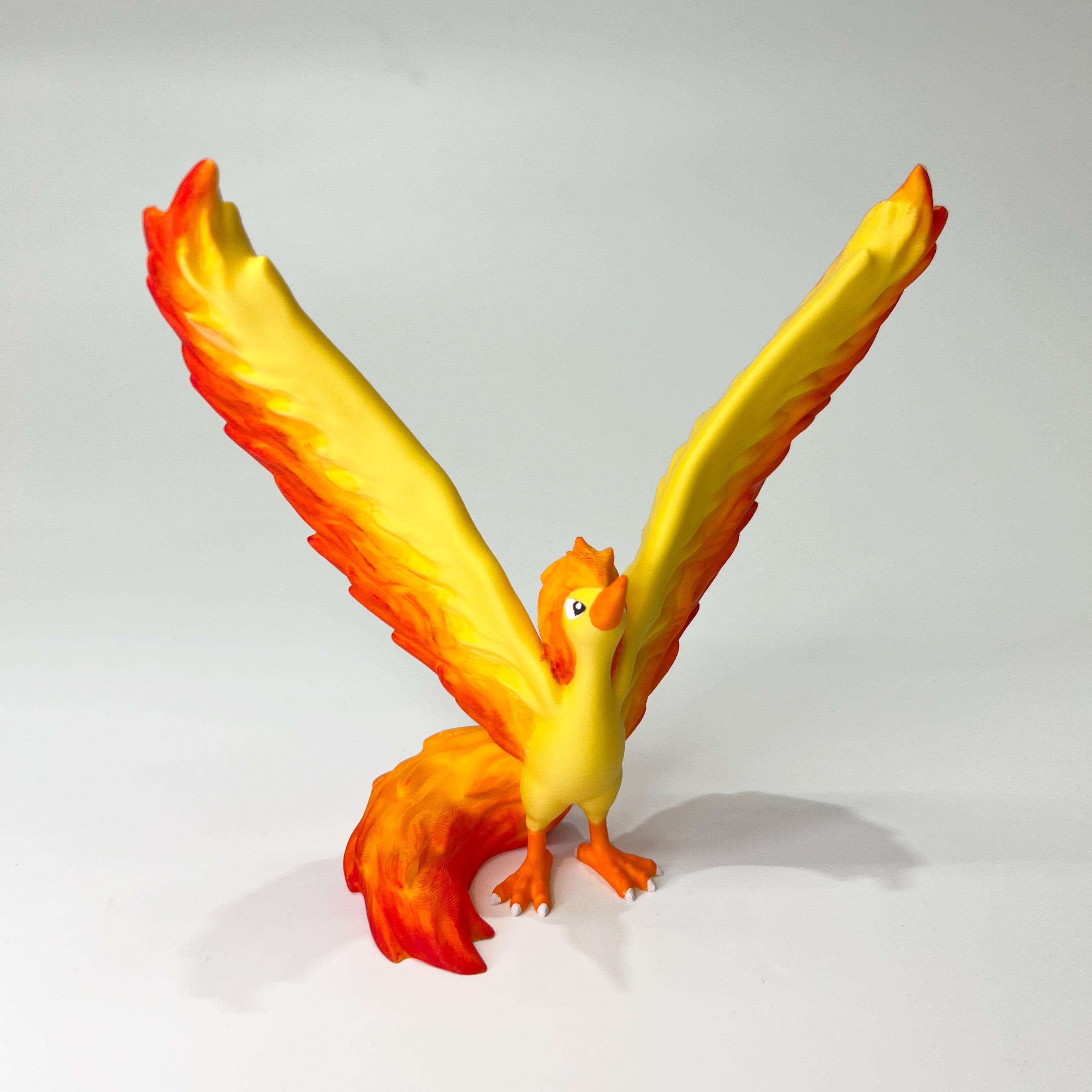 Moltres (Easy Print No Supports) 3d model