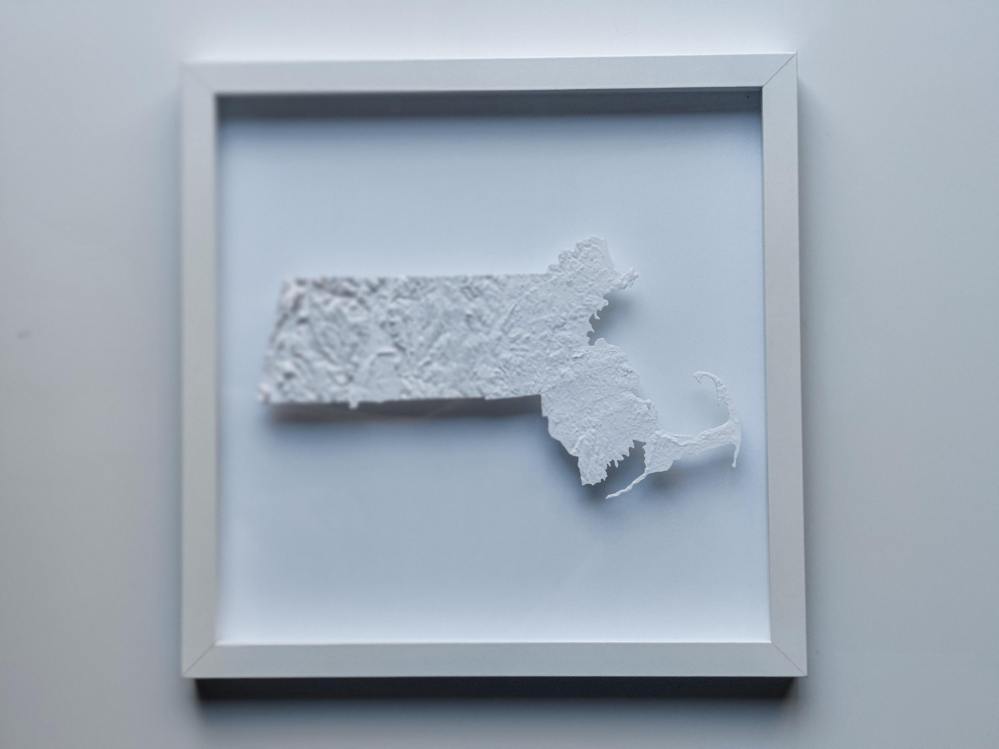 Massachusetts 3d model