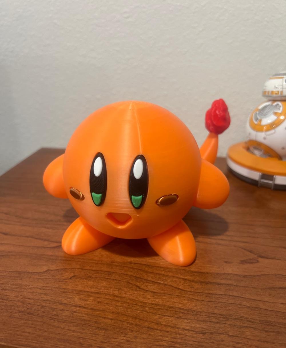 Charmander kirby - Multipart - Great model. I’m liking the Kirby variations. - 3d model