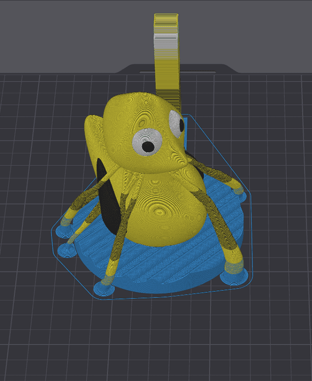 Ducky Ridin Waves 3d model