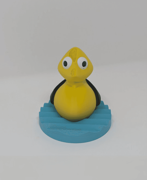 Ducky Ridin Waves 3d model