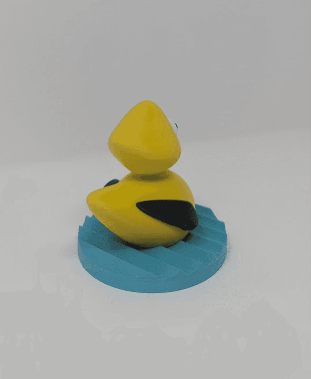 Ducky Ridin Waves 3d model