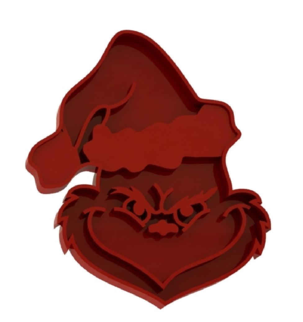 Christmas cookie cutters set 3d model