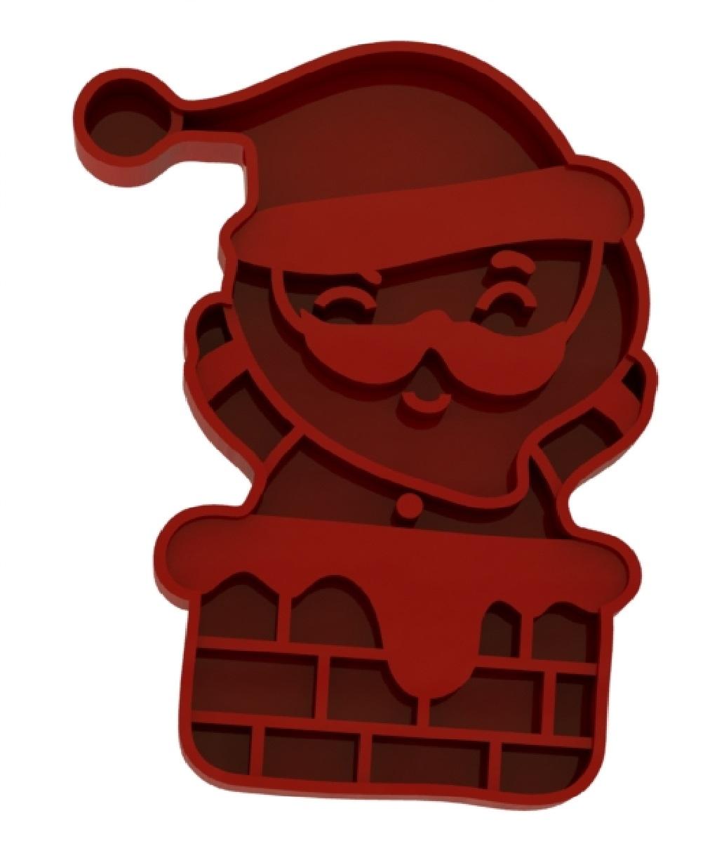 Christmas cookie cutters set 3d model