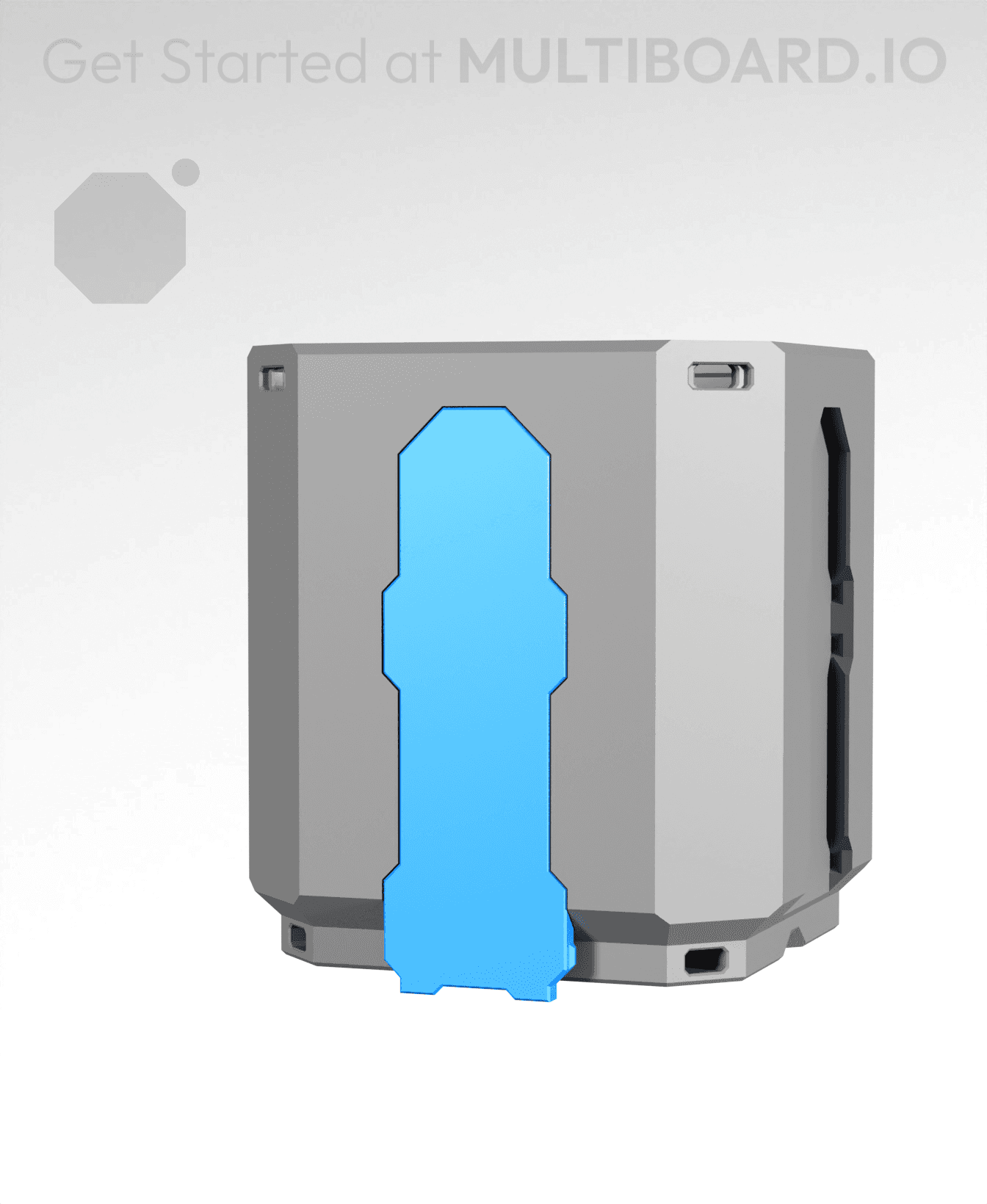 2(OX) - Rail Slim Cover 3d model