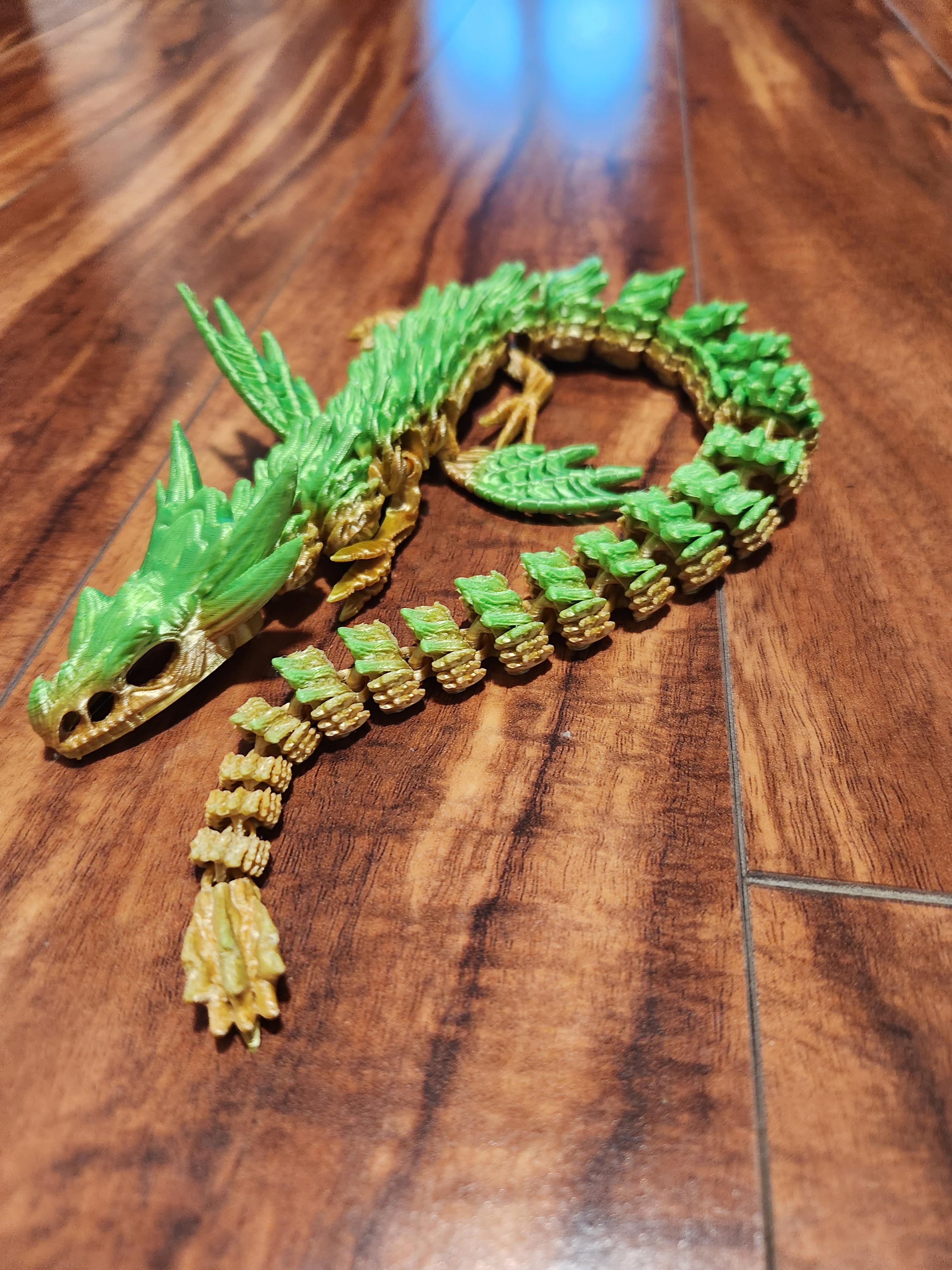 Articulated Bone Dragon 3d model