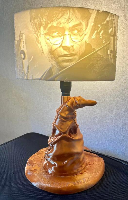 Harry potter Lamp hogwarts 3d model