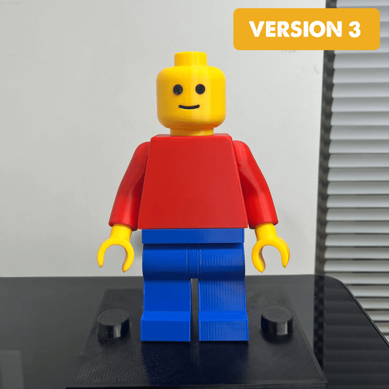 BASIC BIG BRICK FIGURE (6:1 Scale) 3d model