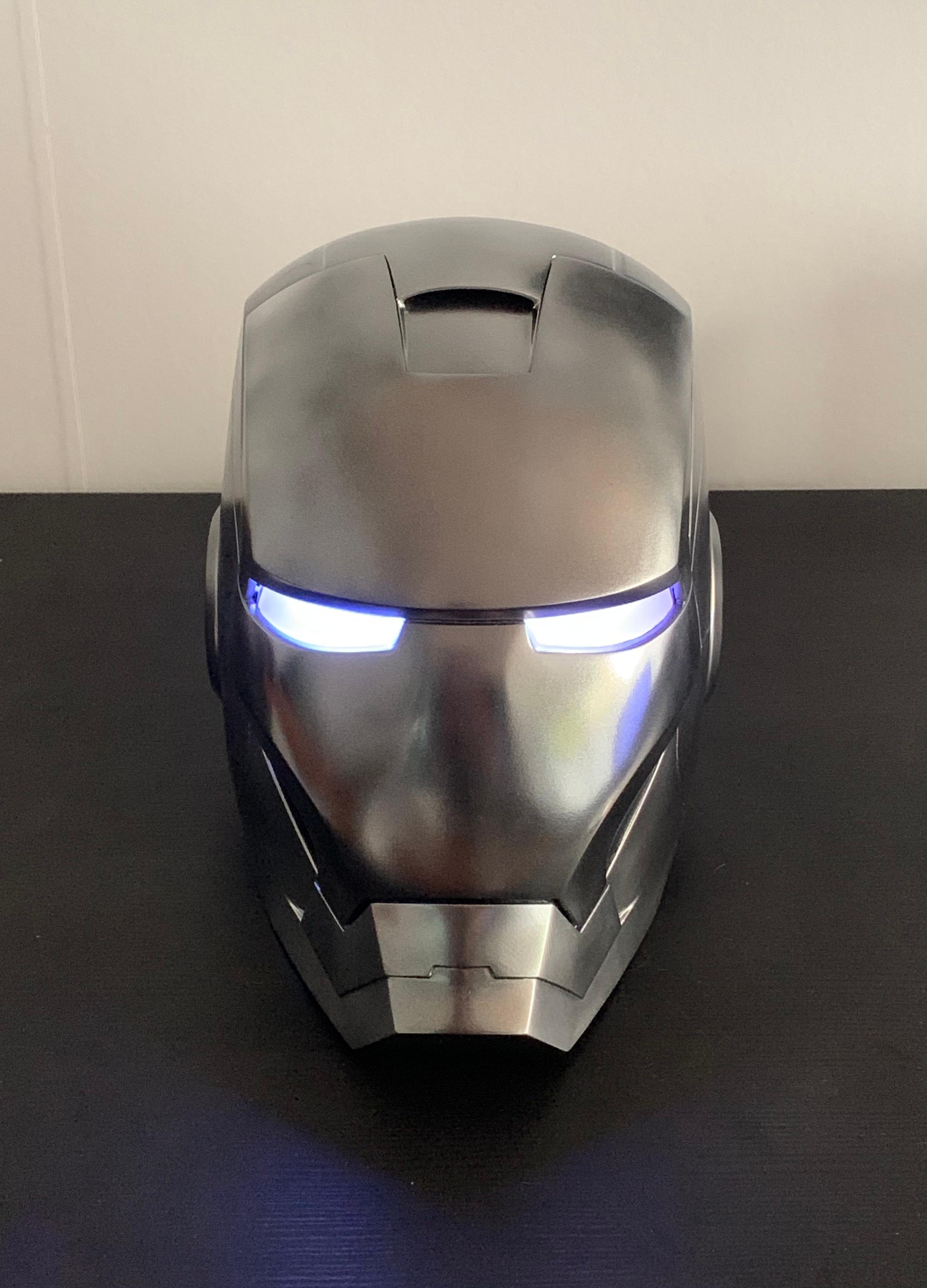 Iron Man Helmet - Finished prop from this model - 3d model