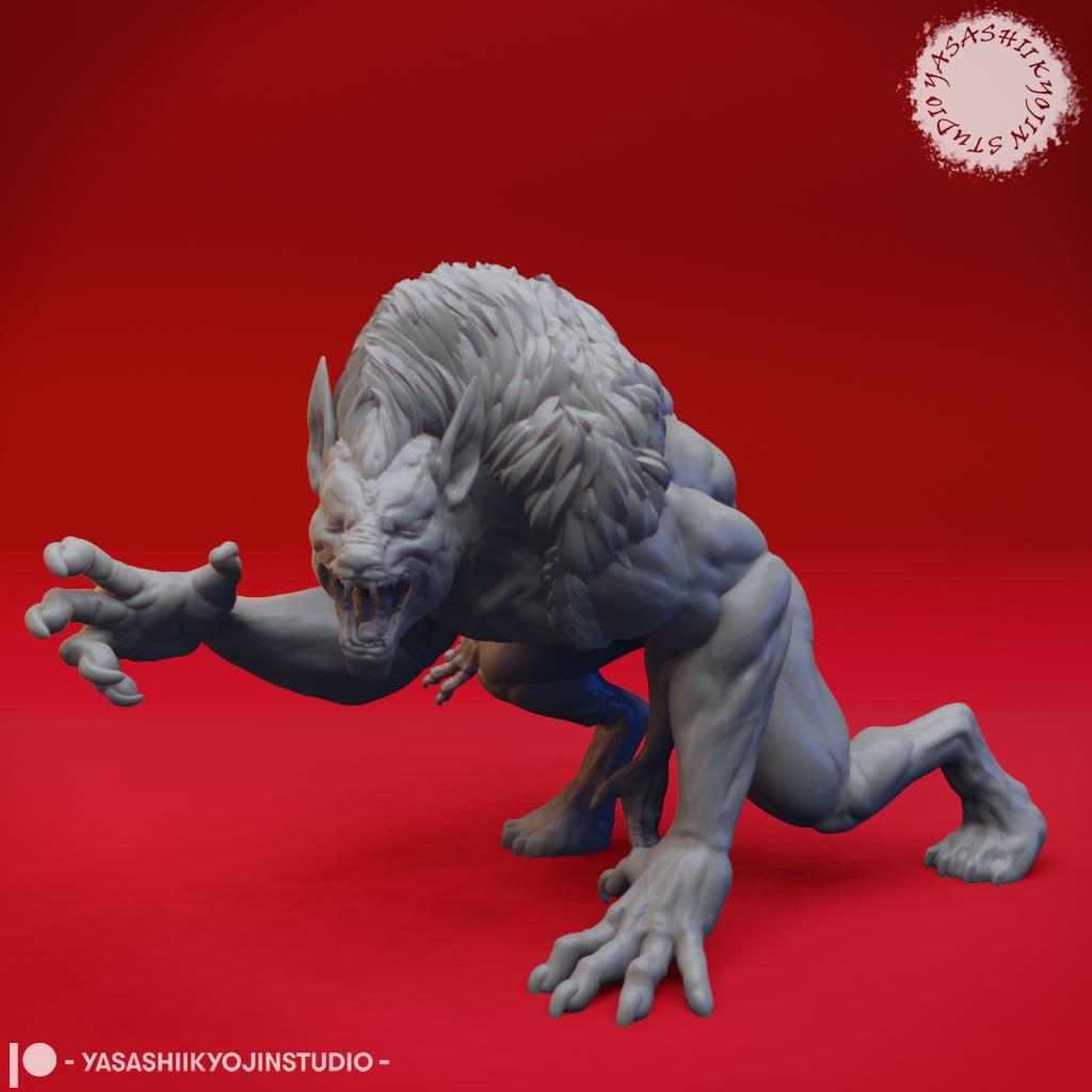 Draegloth - Tabletop Miniature (Pre-Supported) 3d model