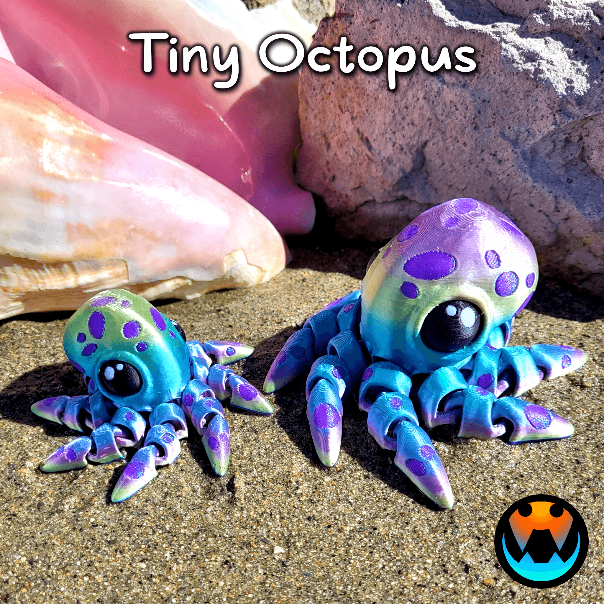 Tiny Octopus 3d model